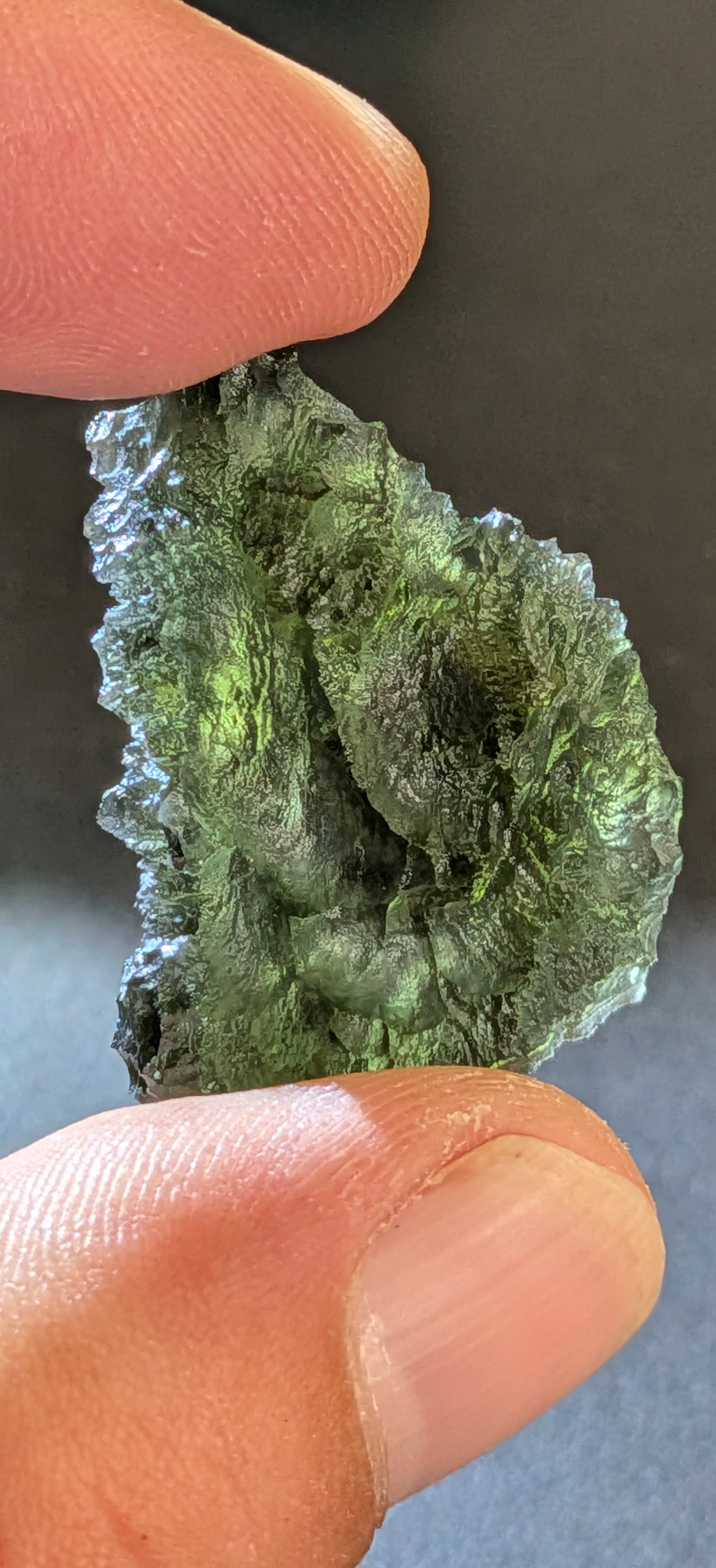 A+ Grade Moldavite From Dolni Chrastany #93 - 7.33g