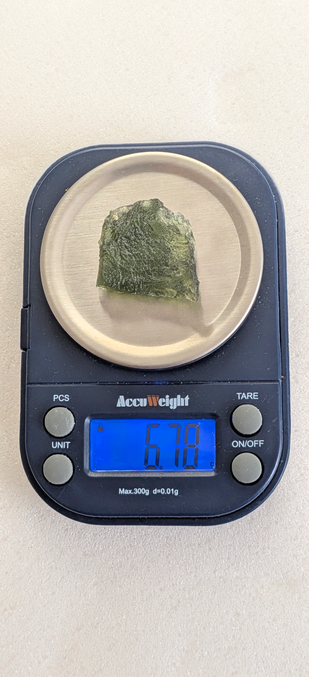 A+ Grade Moldavite From Dolni Chrastany #94 - 6.78g