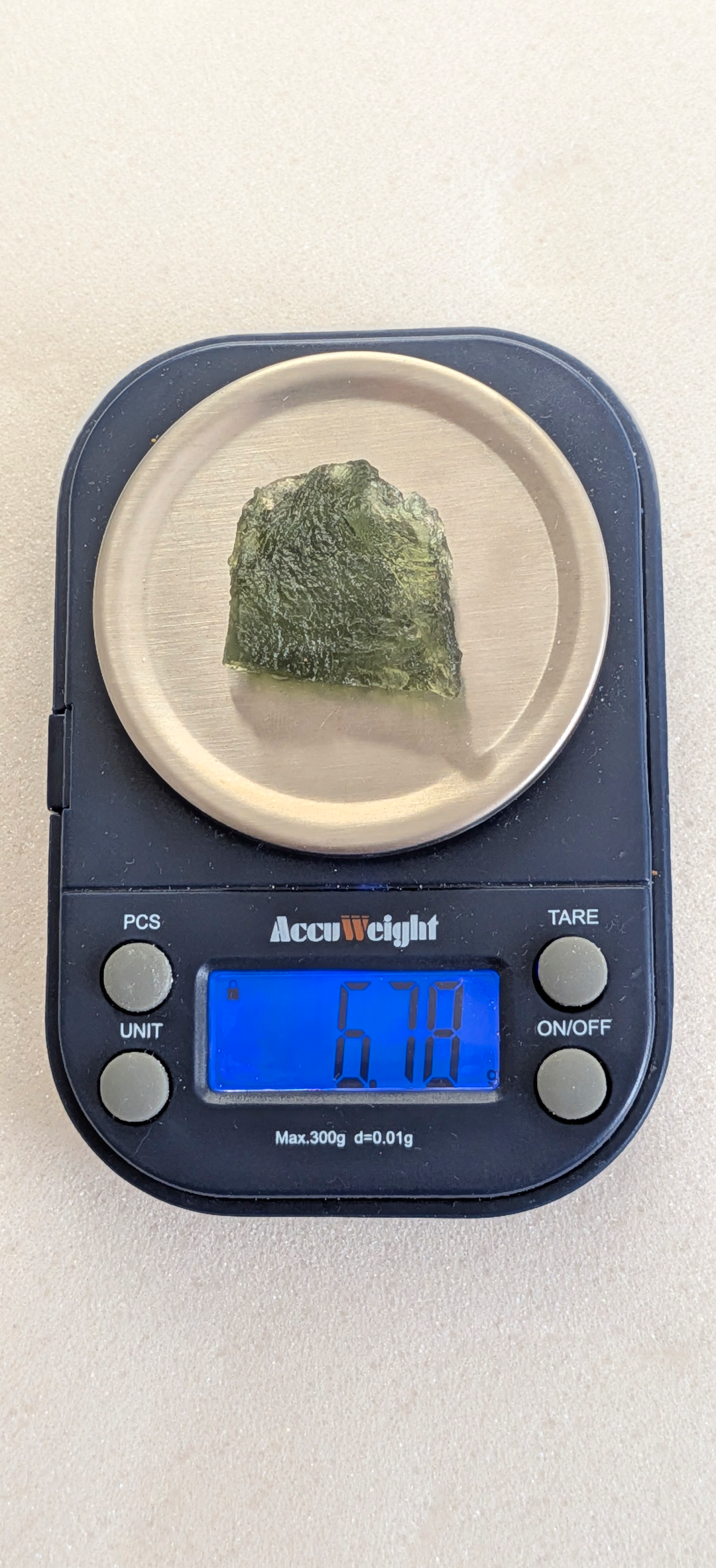 A+ Grade Moldavite From Dolni Chrastany #94 - 6.78g