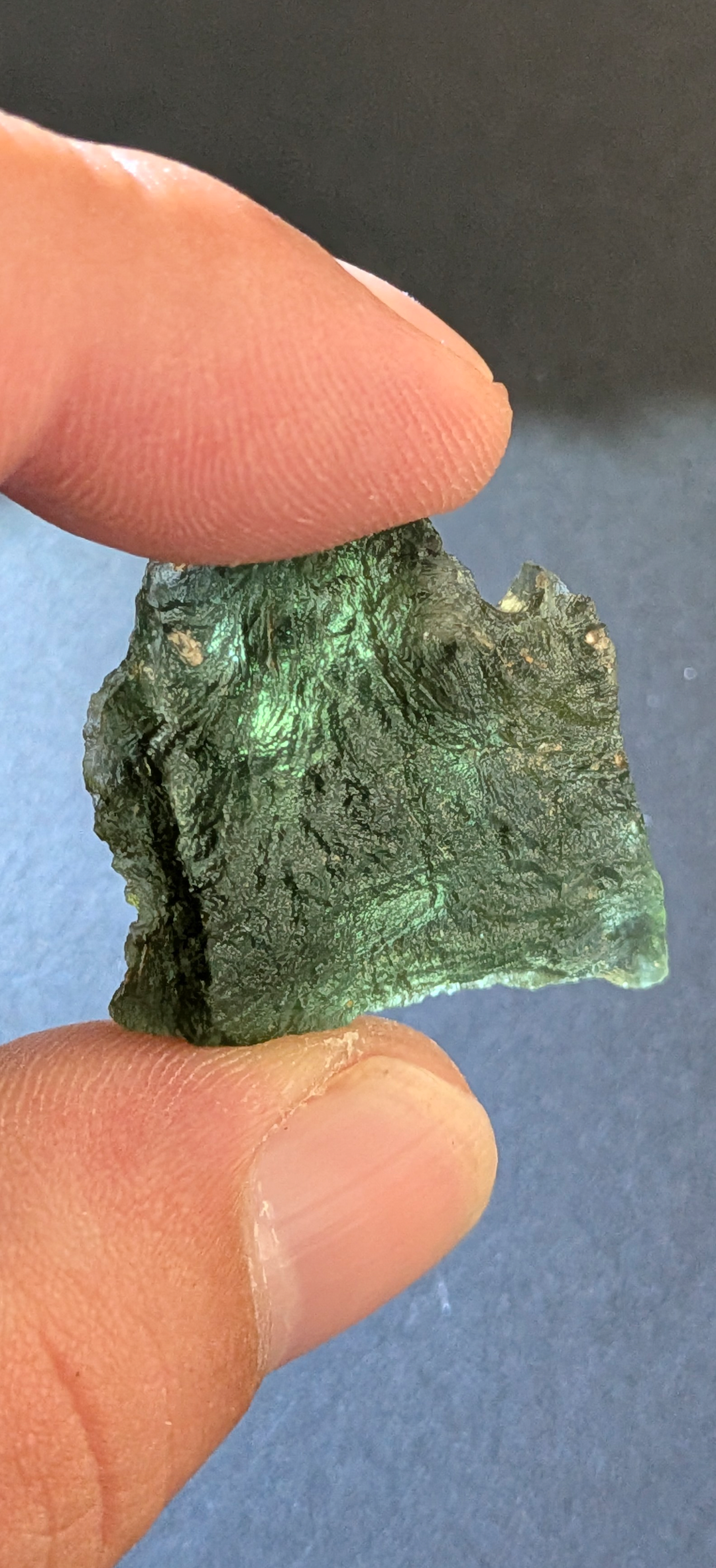 A+ Grade Moldavite From Dolni Chrastany #94 - 6.78g