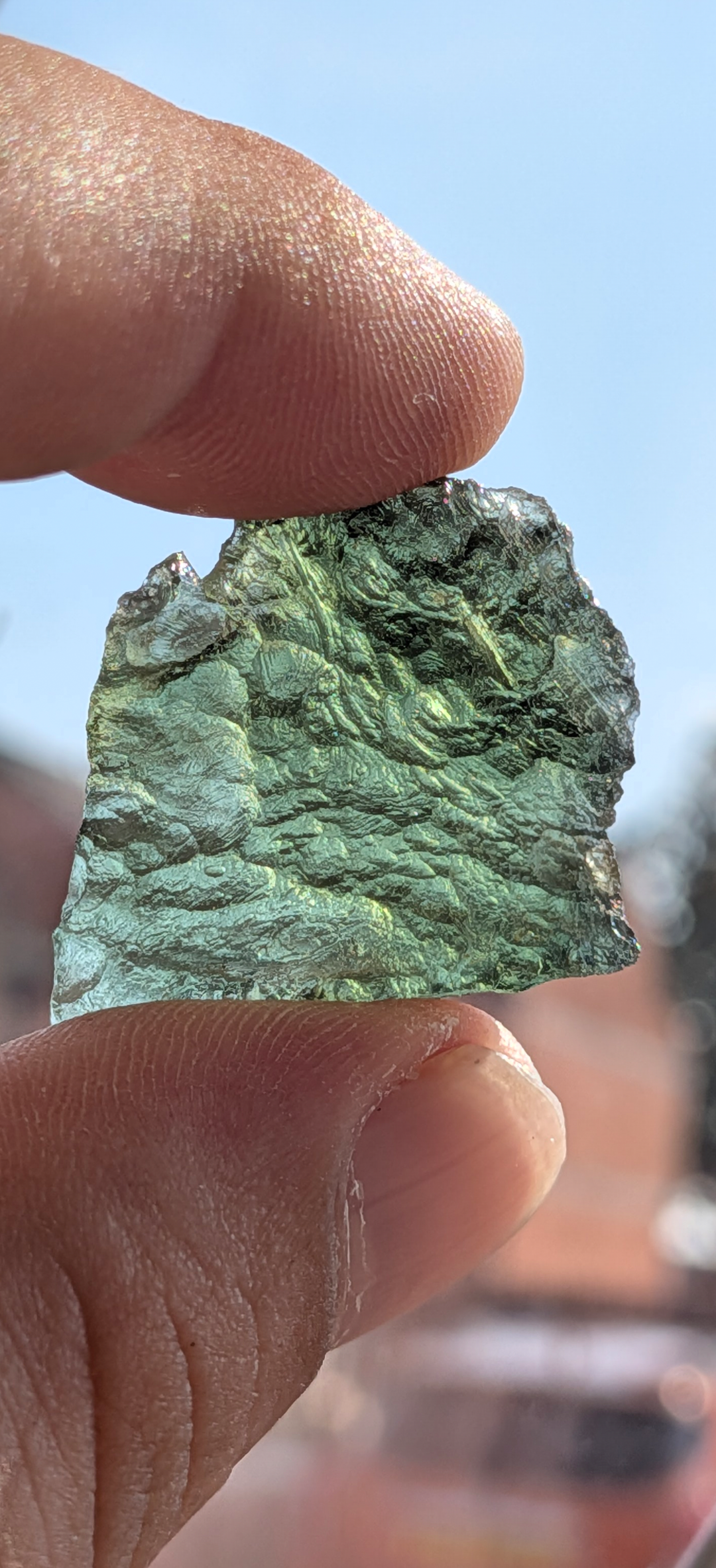 A+ Grade Moldavite From Dolni Chrastany #94 - 6.78g