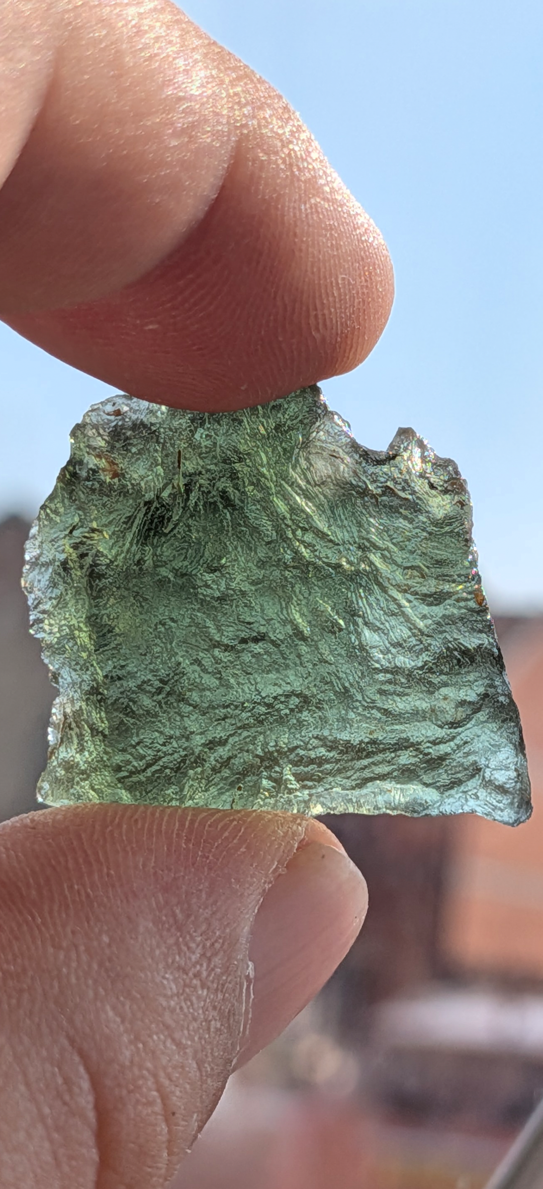 A+ Grade Moldavite From Dolni Chrastany #94 - 6.78g