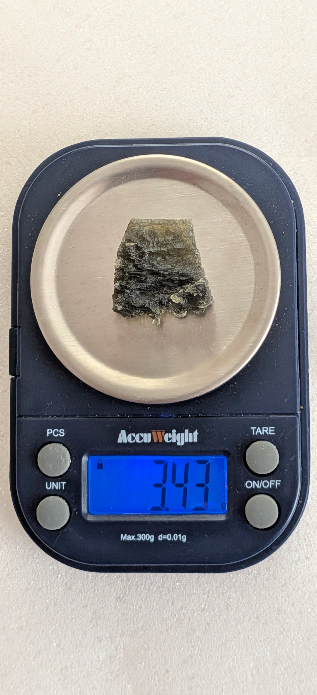 A+ Grade Moldavite From Dolni Chrastany #95 - 3.43g