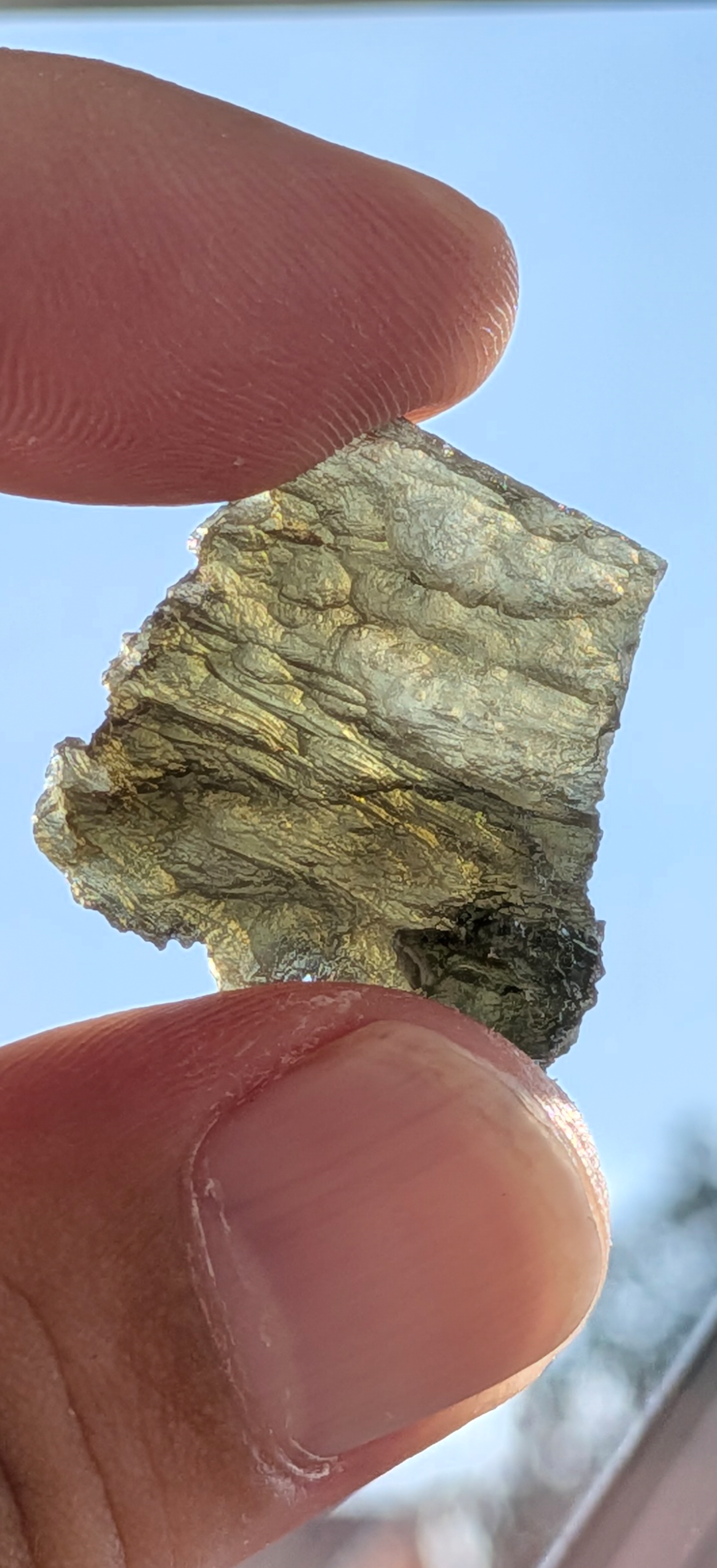 A+ Grade Moldavite From Dolni Chrastany #95 - 3.43g