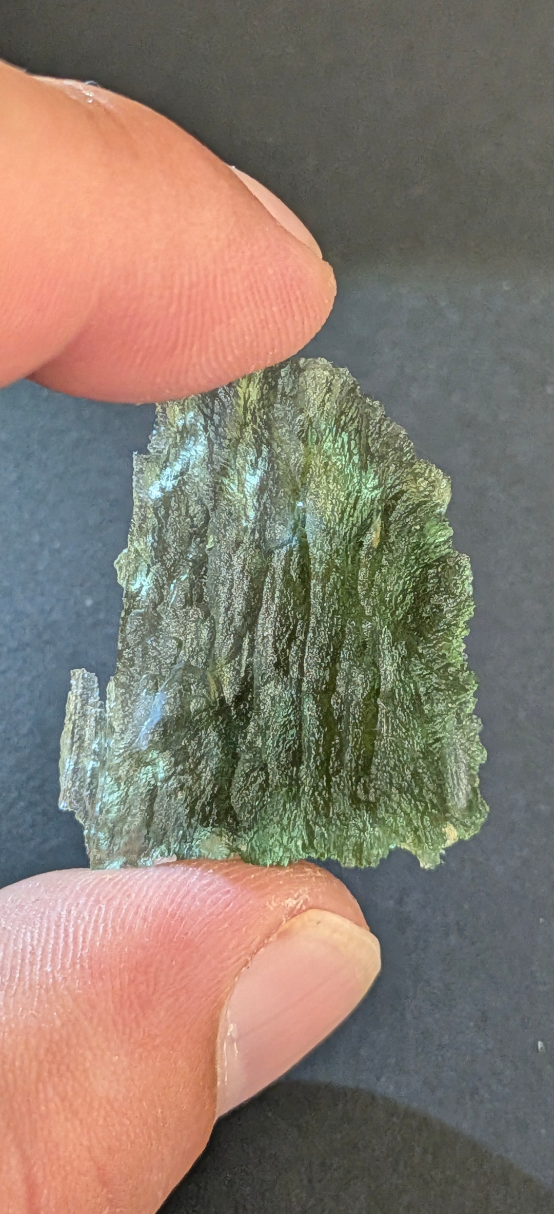 A+ Grade Moldavite From Dolni Chrastany #96 - 5.69g