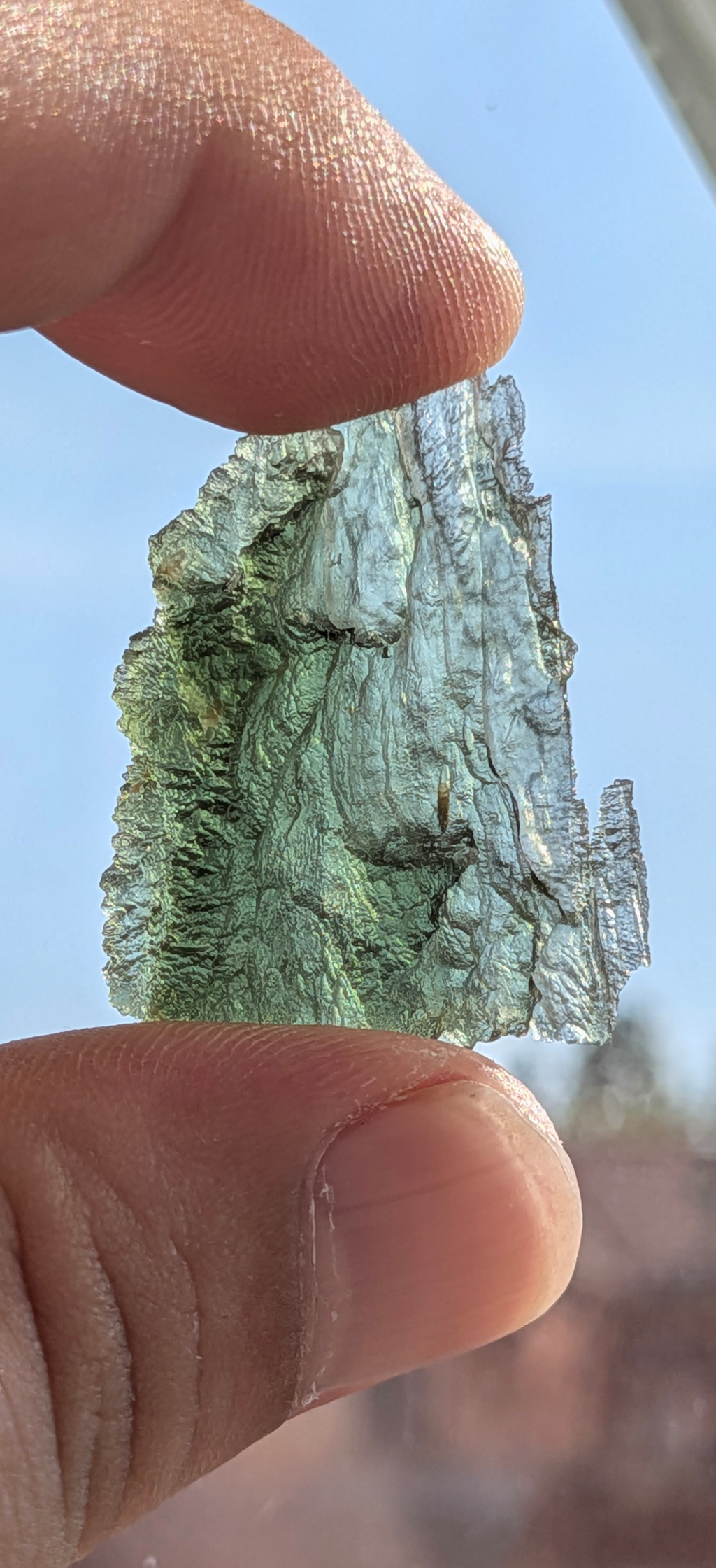 A+ Grade Moldavite From Dolni Chrastany #96 - 5.69g