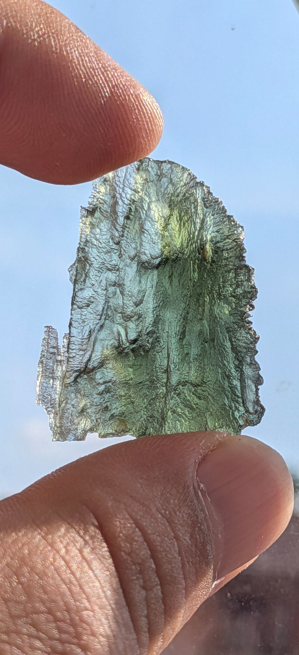 A+ Grade Moldavite From Dolni Chrastany #96 - 5.69g