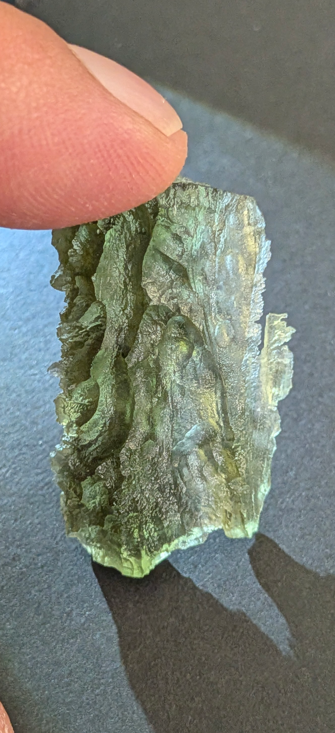 A+ Grade Moldavite From Dolni Chrastany #97 - 5.19g