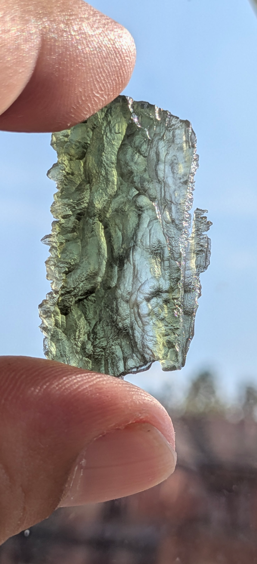 A+ Grade Moldavite From Dolni Chrastany #97 - 5.19g