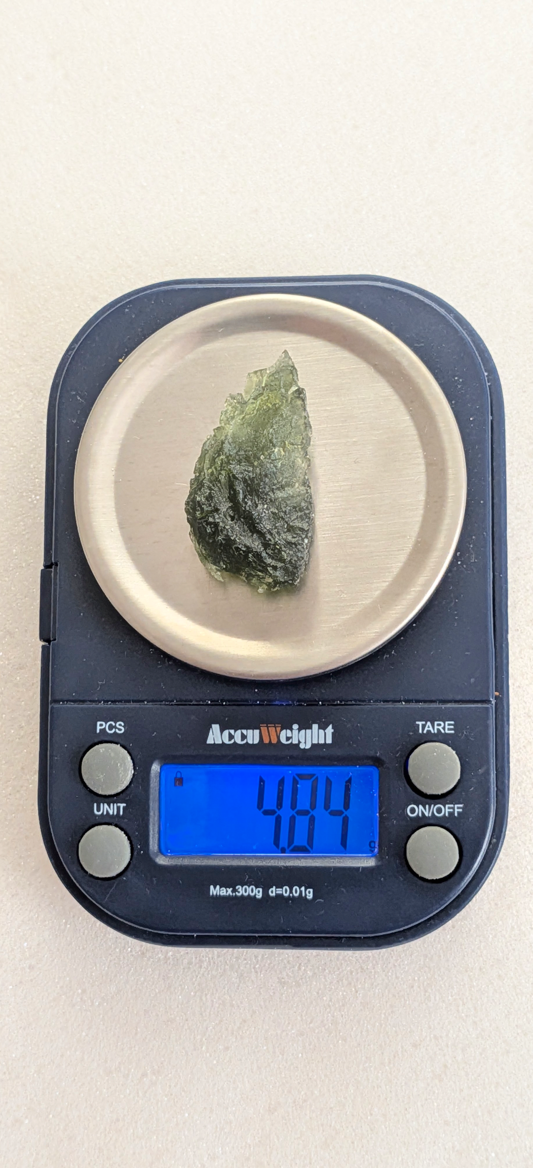 A+ Grade Moldavite From Dolni Chrastany #98 - 4.84g