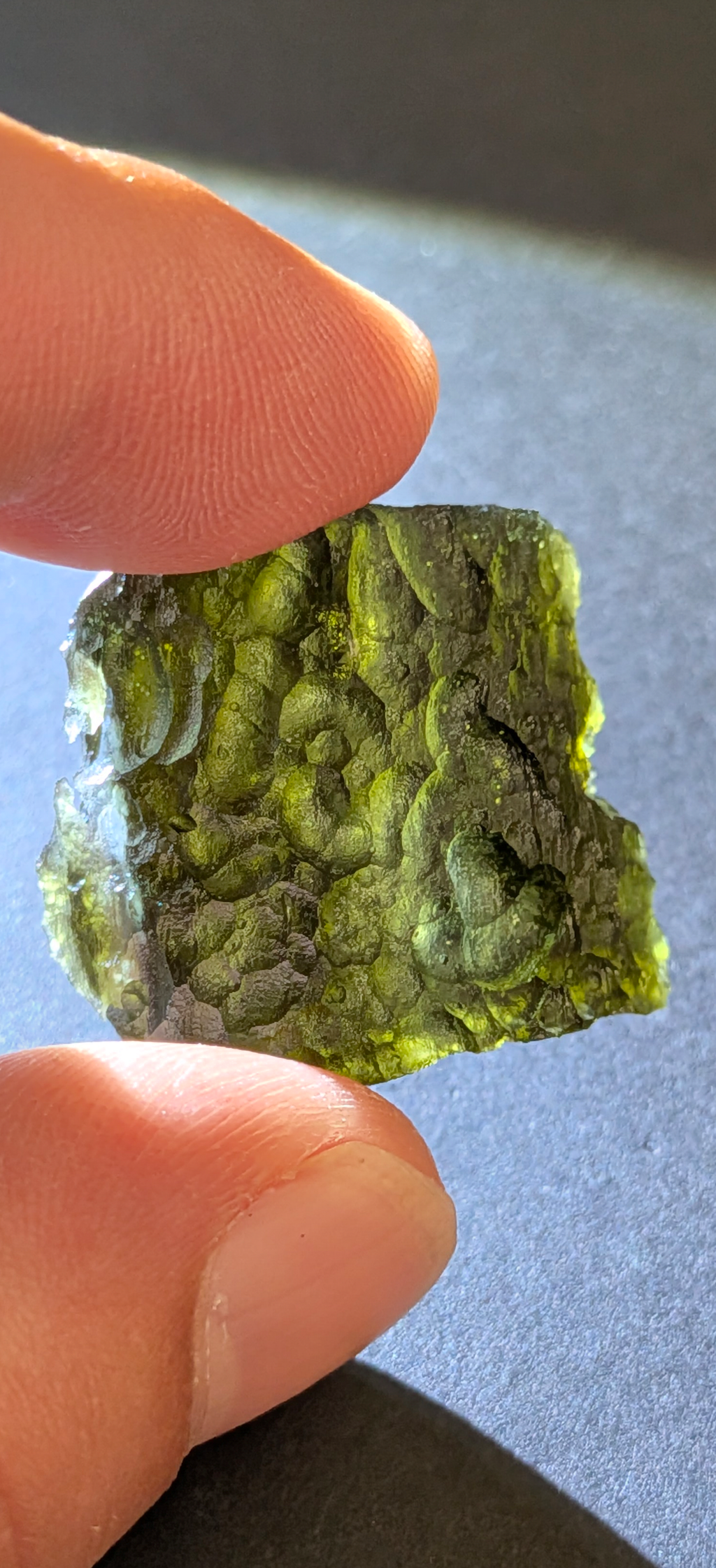 A+ Grade Moldavite From Dolni Chrastany #99 - 7.85g