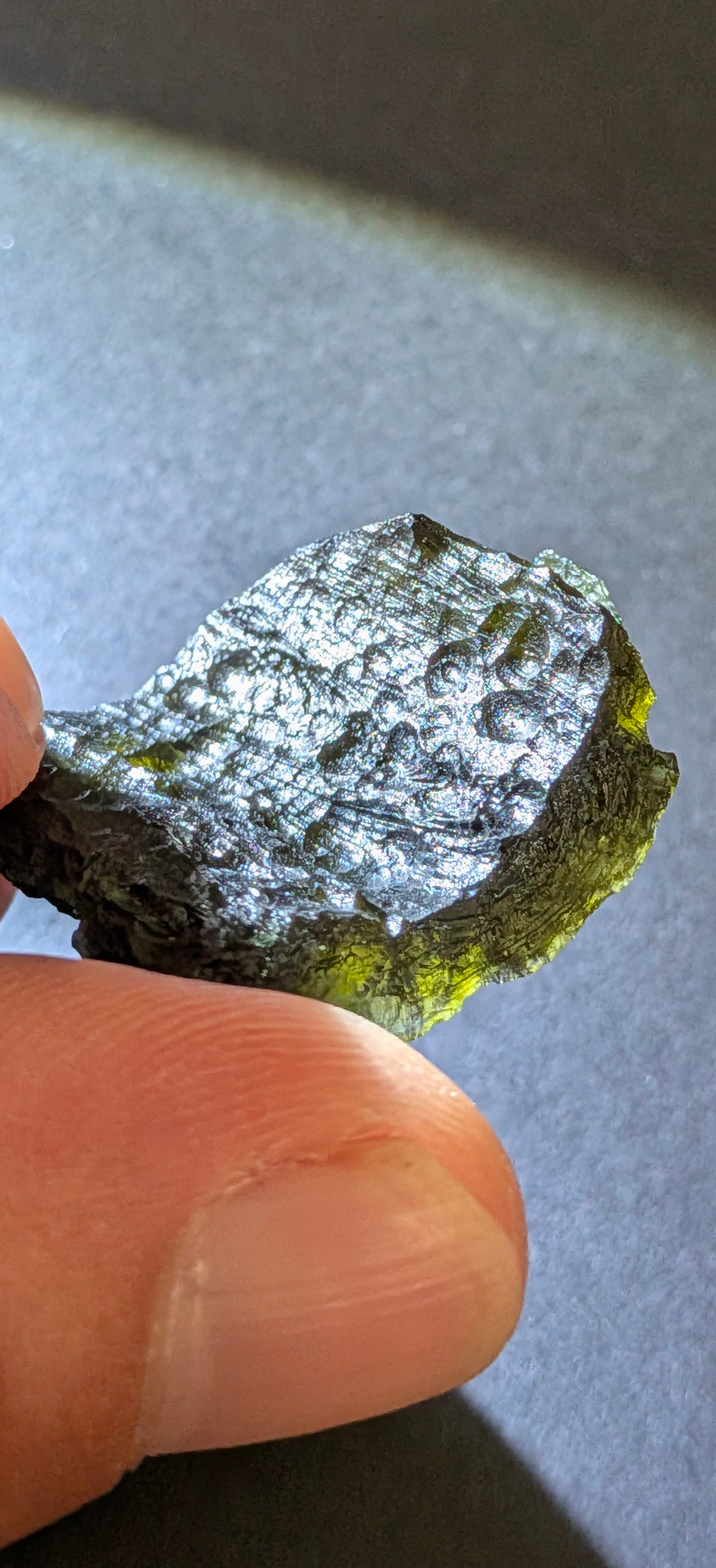 A+ Grade Moldavite From Dolni Chrastany #99 - 7.85g