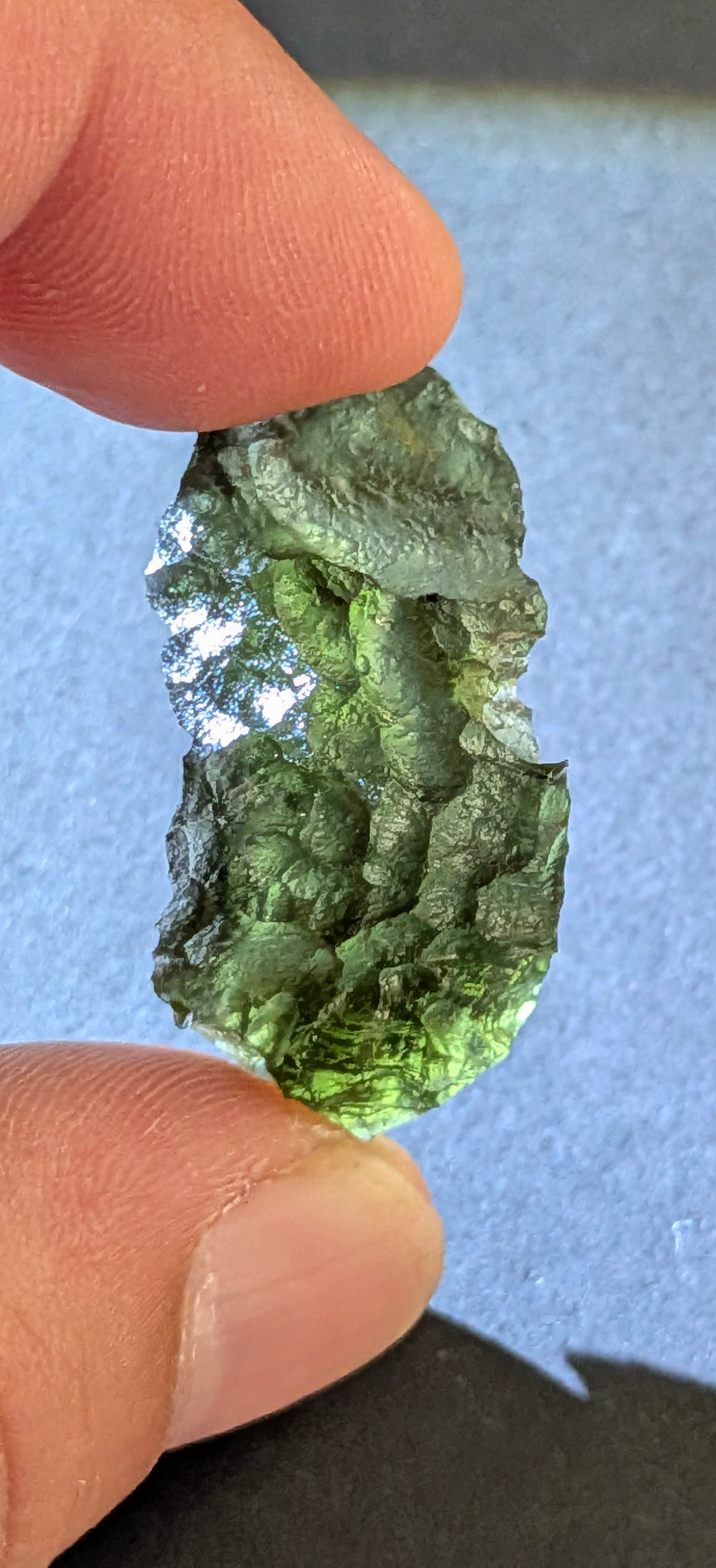 A++ Grade Moldavite From Vrabce #112 - 6.22g