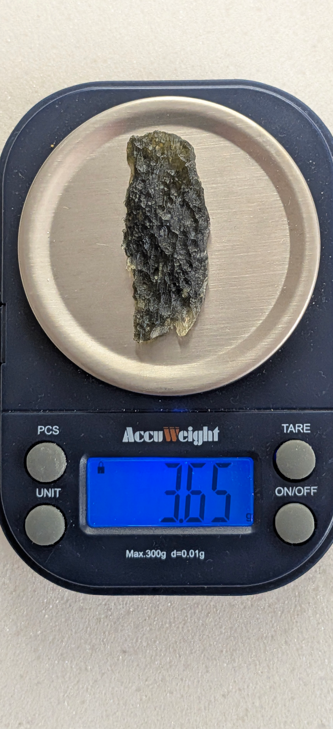 A+ Grade Moldavite From Dolni Chrastany #101 - 3.65