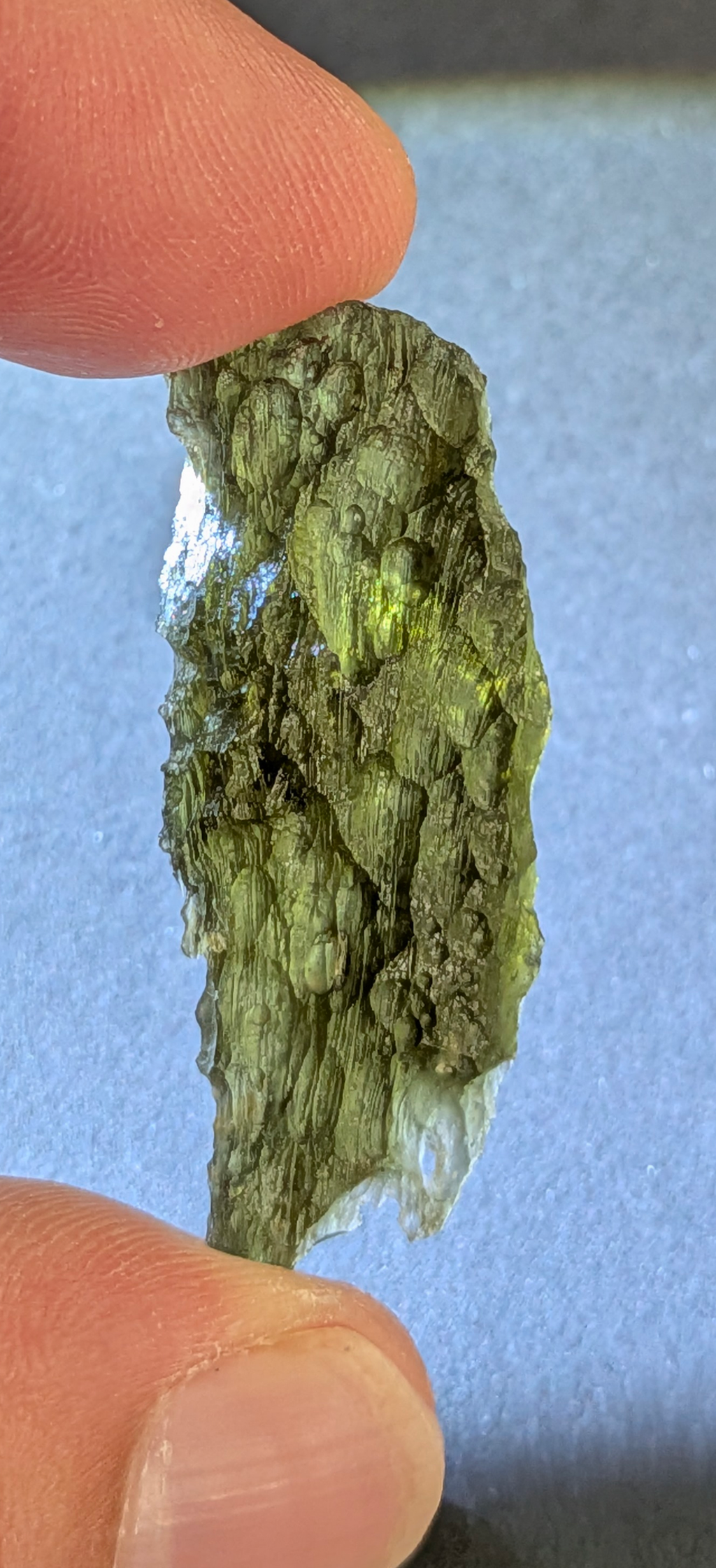 A+ Grade Moldavite From Dolni Chrastany #101 - 3.65