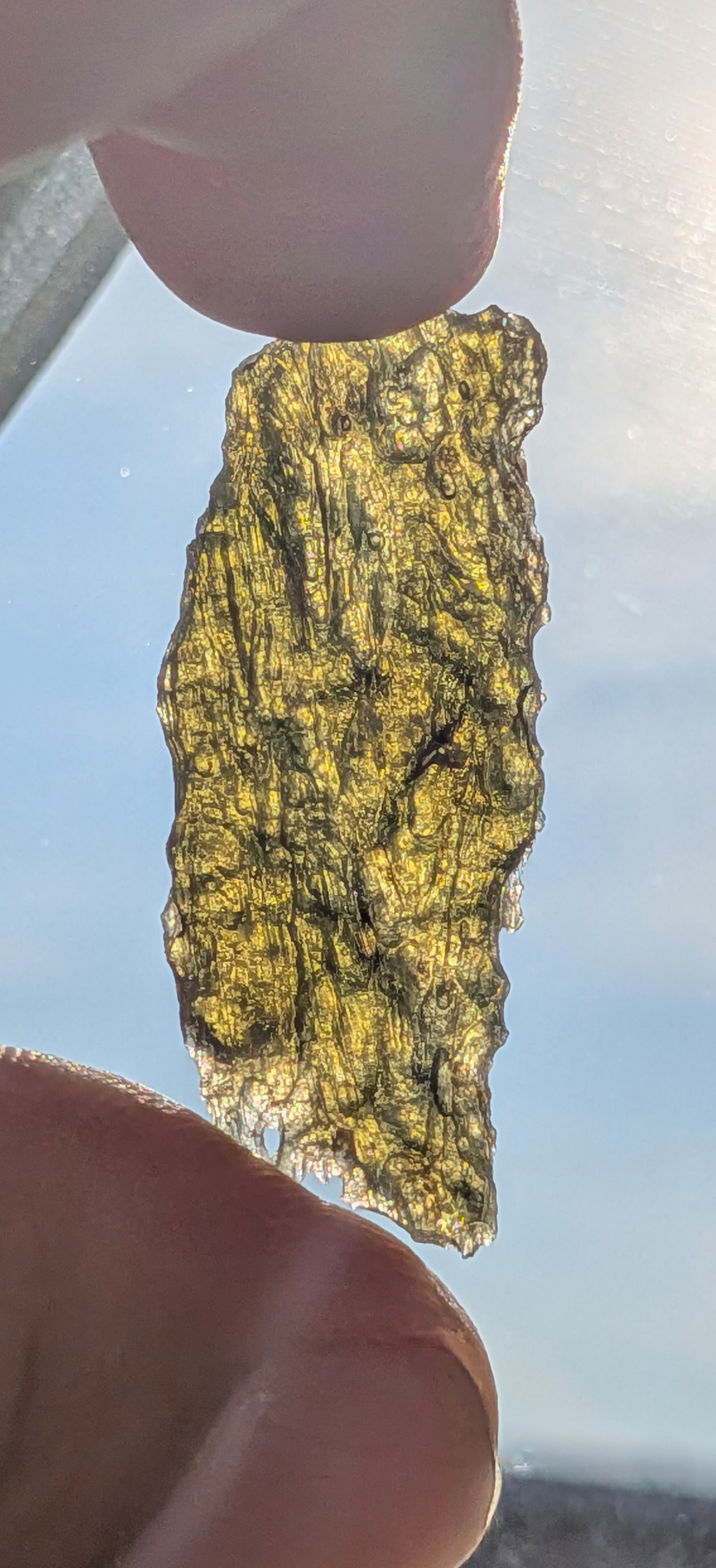 A+ Grade Moldavite From Dolni Chrastany #101 - 3.65