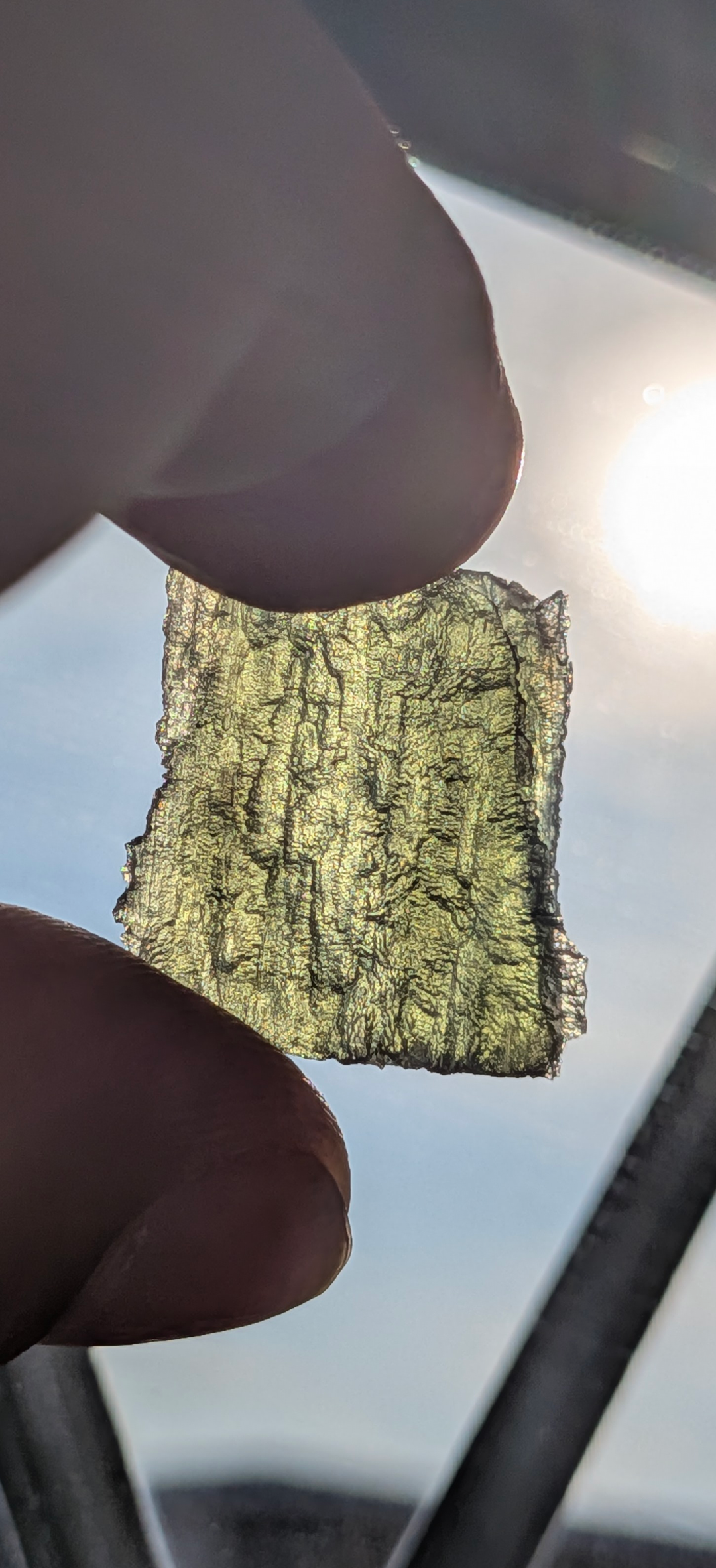 A+ Grade Moldavite From Dolni Chrastany #102 - 3.97g