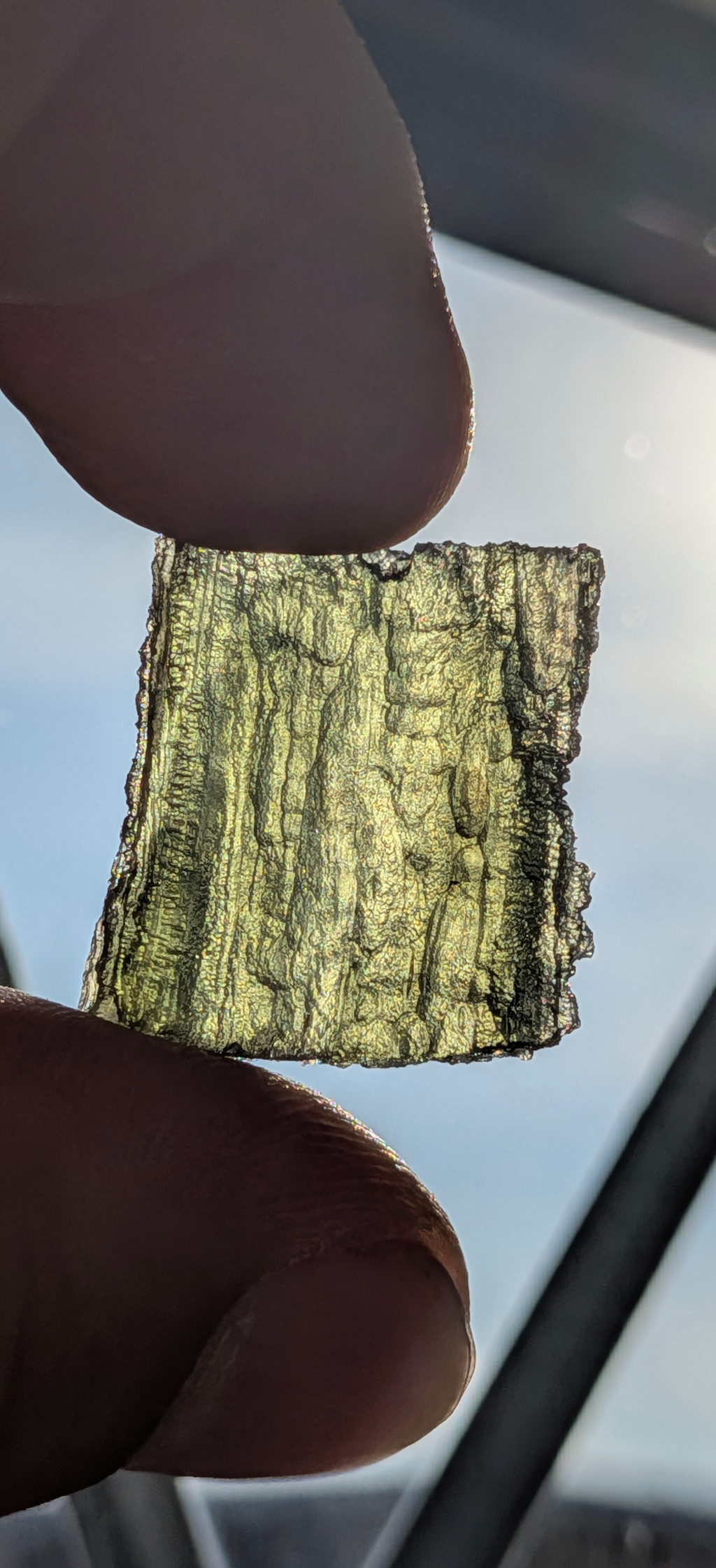 A+ Grade Moldavite From Dolni Chrastany #102 - 3.97g