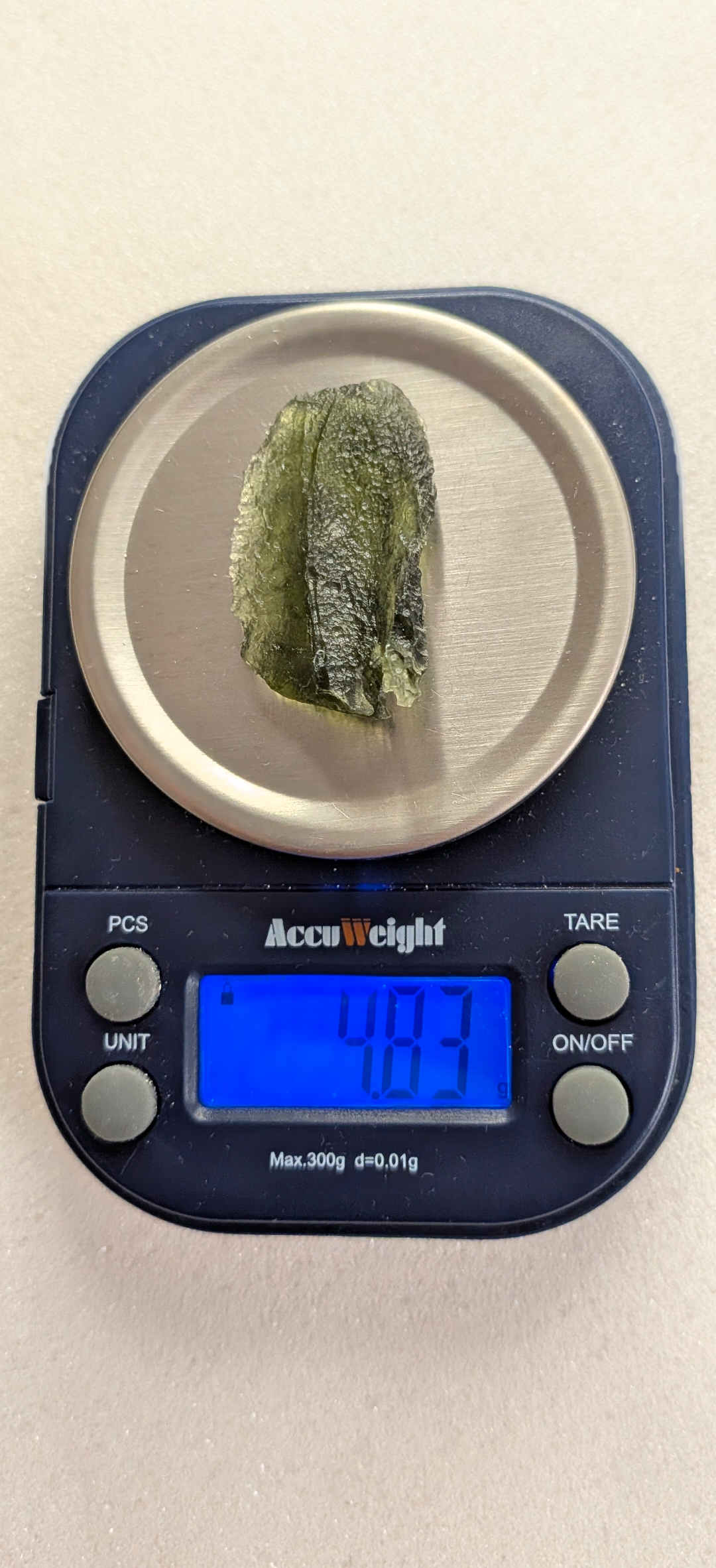 A+ Grade Moldavite From Dolni Chrastany #103 - 4.83g
