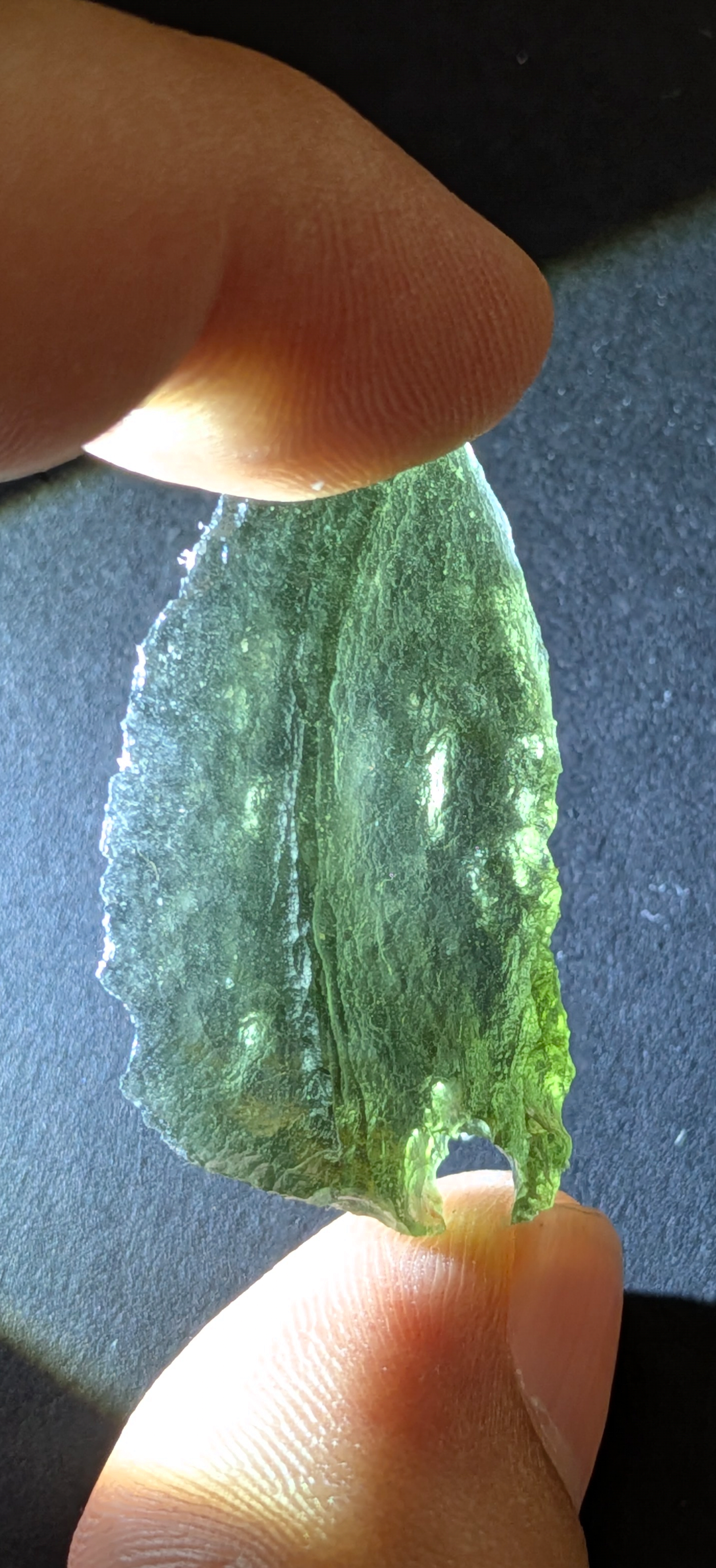 A+ Grade Moldavite From Dolni Chrastany #103 - 4.83g
