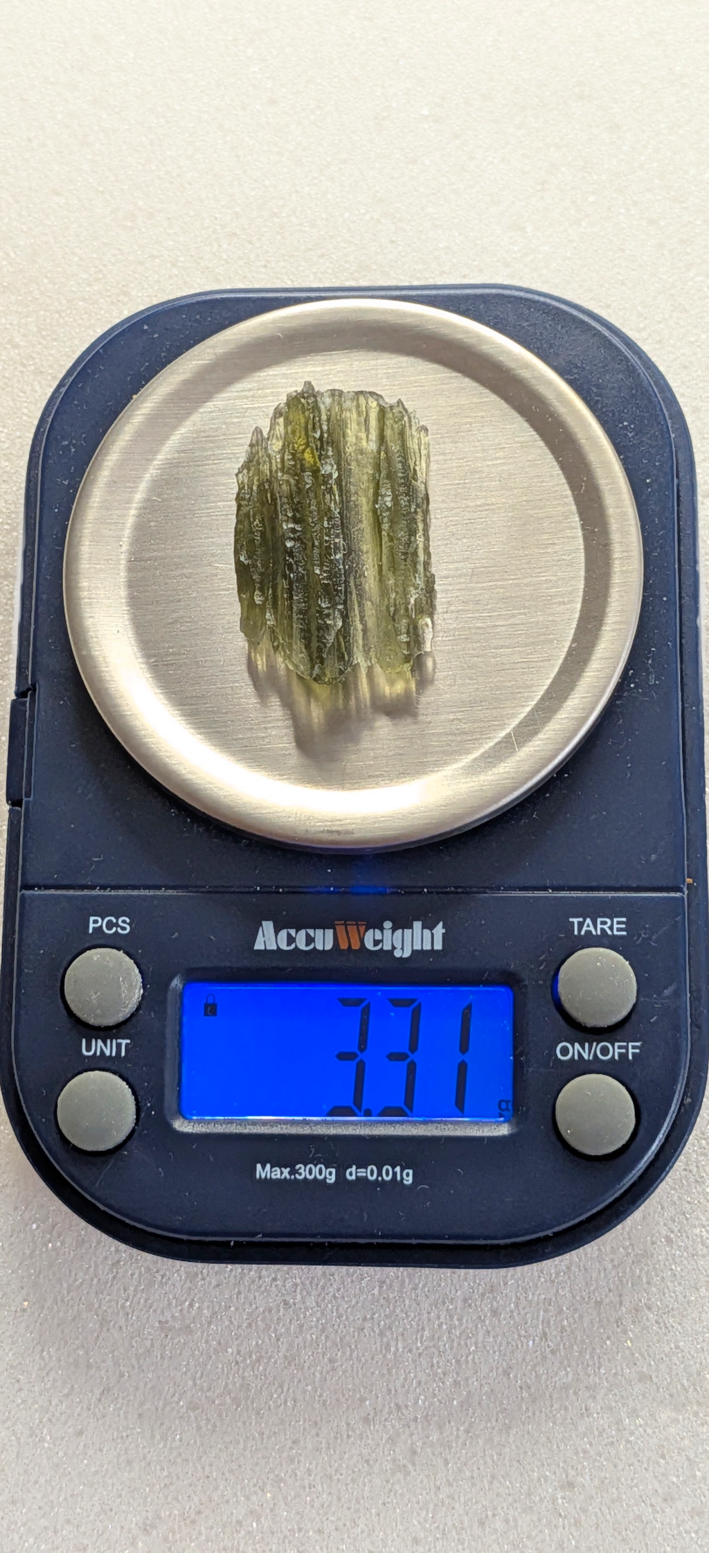 A+ Grade Moldavite From Dolni Chrastany #104 - 3.31g