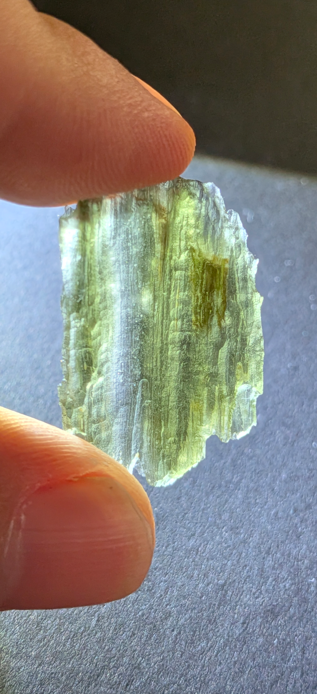 A+ Grade Moldavite From Dolni Chrastany #104 - 3.31g