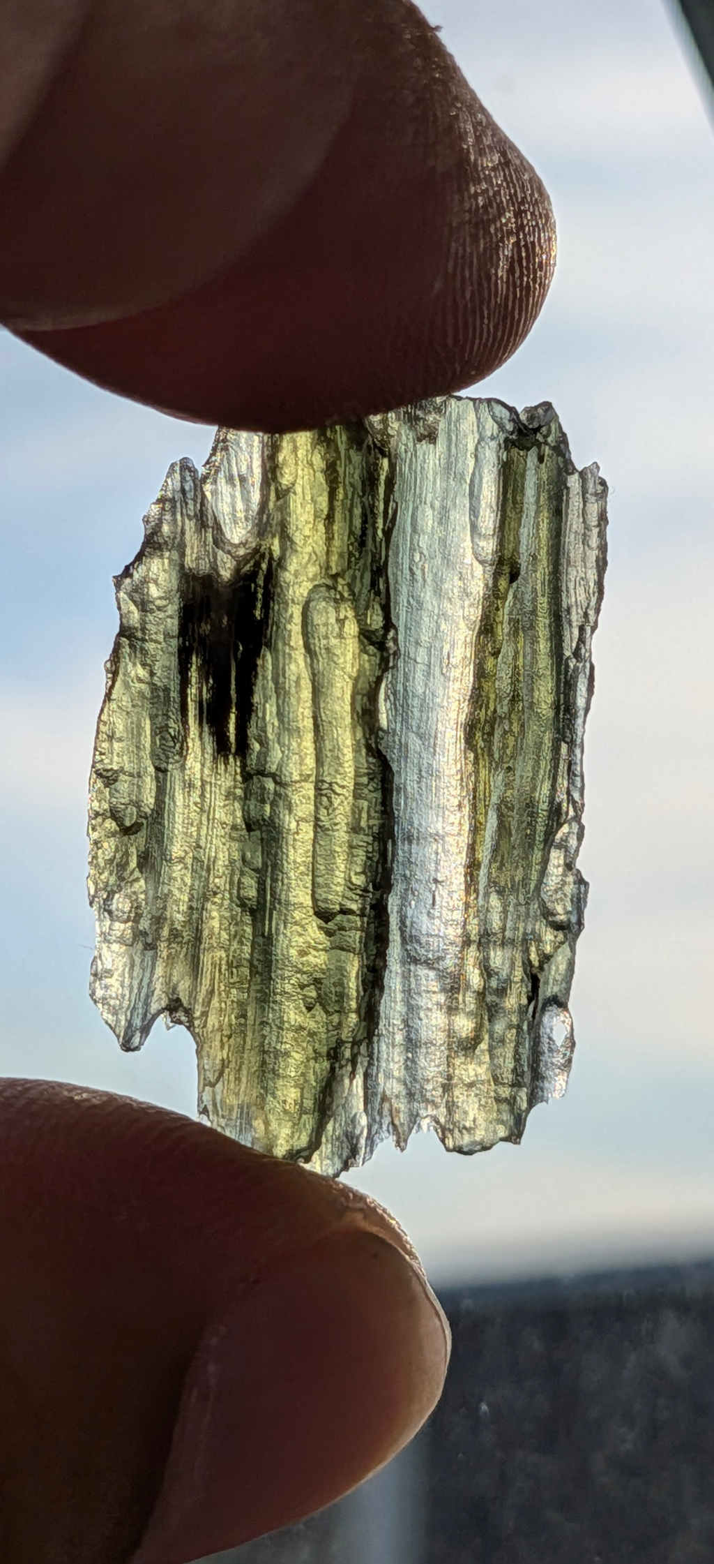 A+ Grade Moldavite From Dolni Chrastany #104 - 3.31g