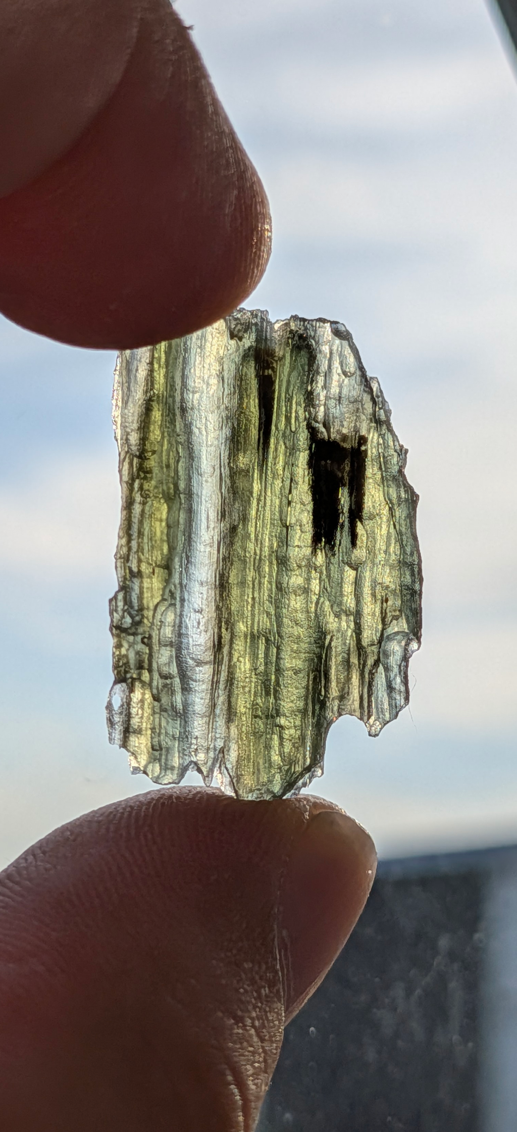 A+ Grade Moldavite From Dolni Chrastany #104 - 3.31g