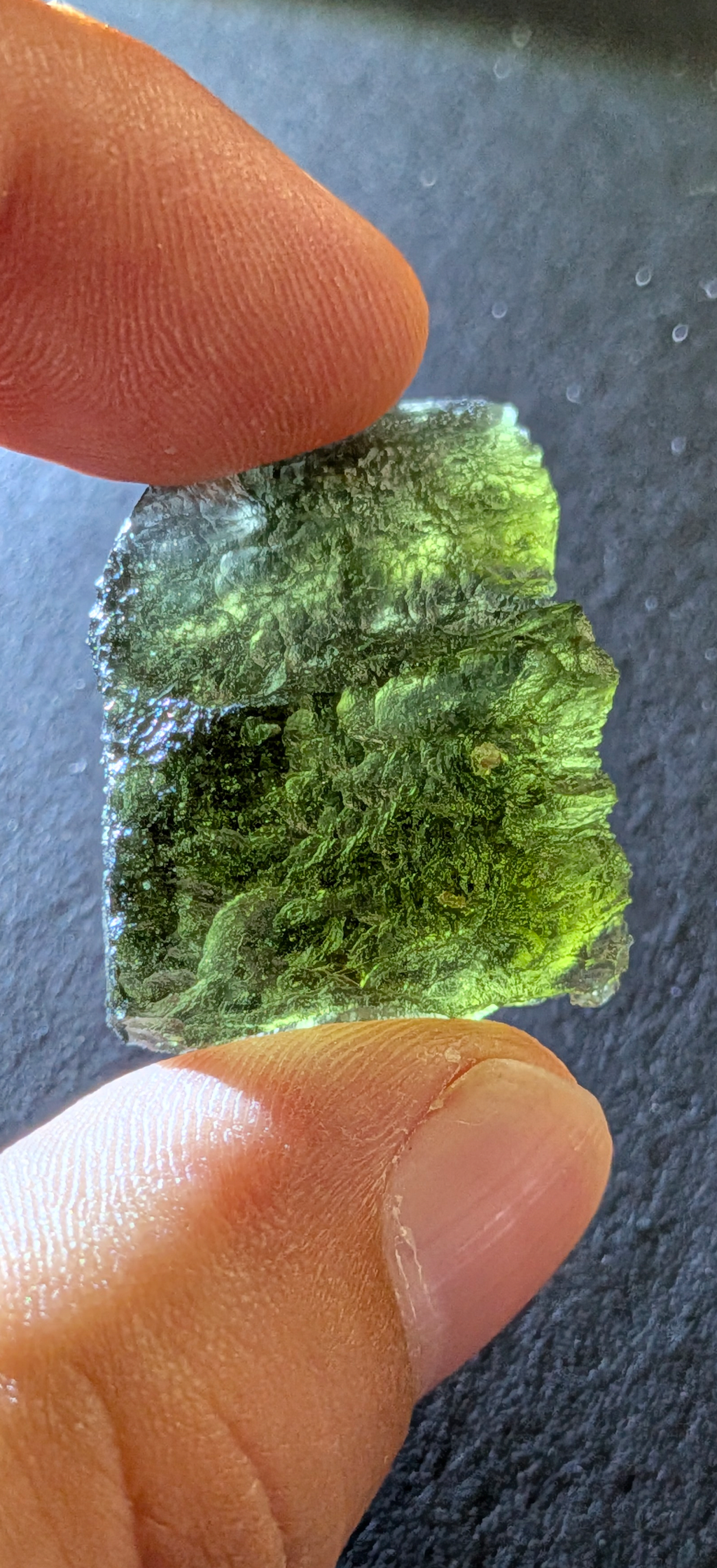 A+ Grade Moldavite From Dolni Chrastany #105 - 7.79g