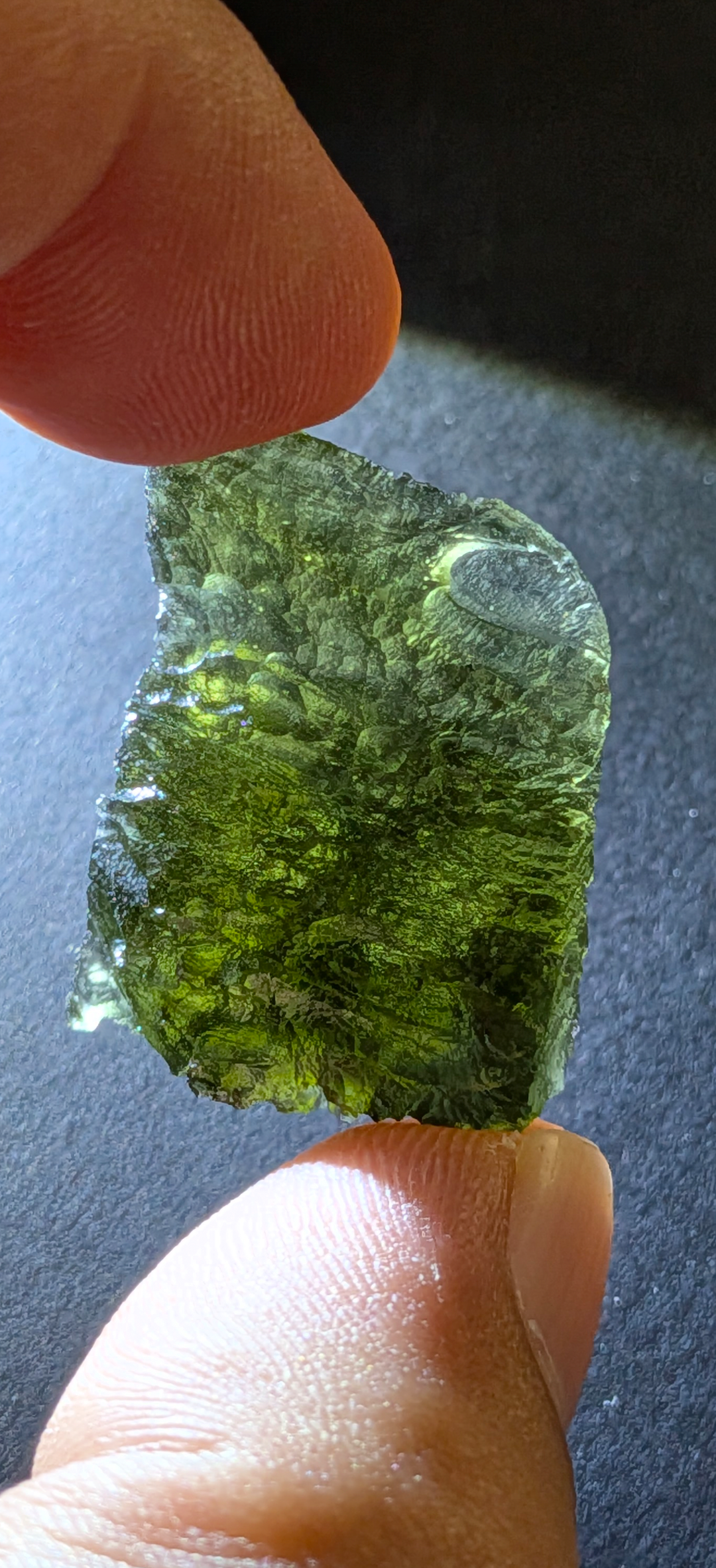 A+ Grade Moldavite From Dolni Chrastany #105 - 7.79g