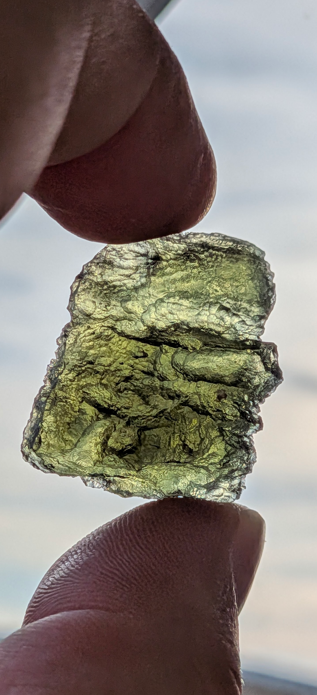 A+ Grade Moldavite From Dolni Chrastany #105 - 7.79g
