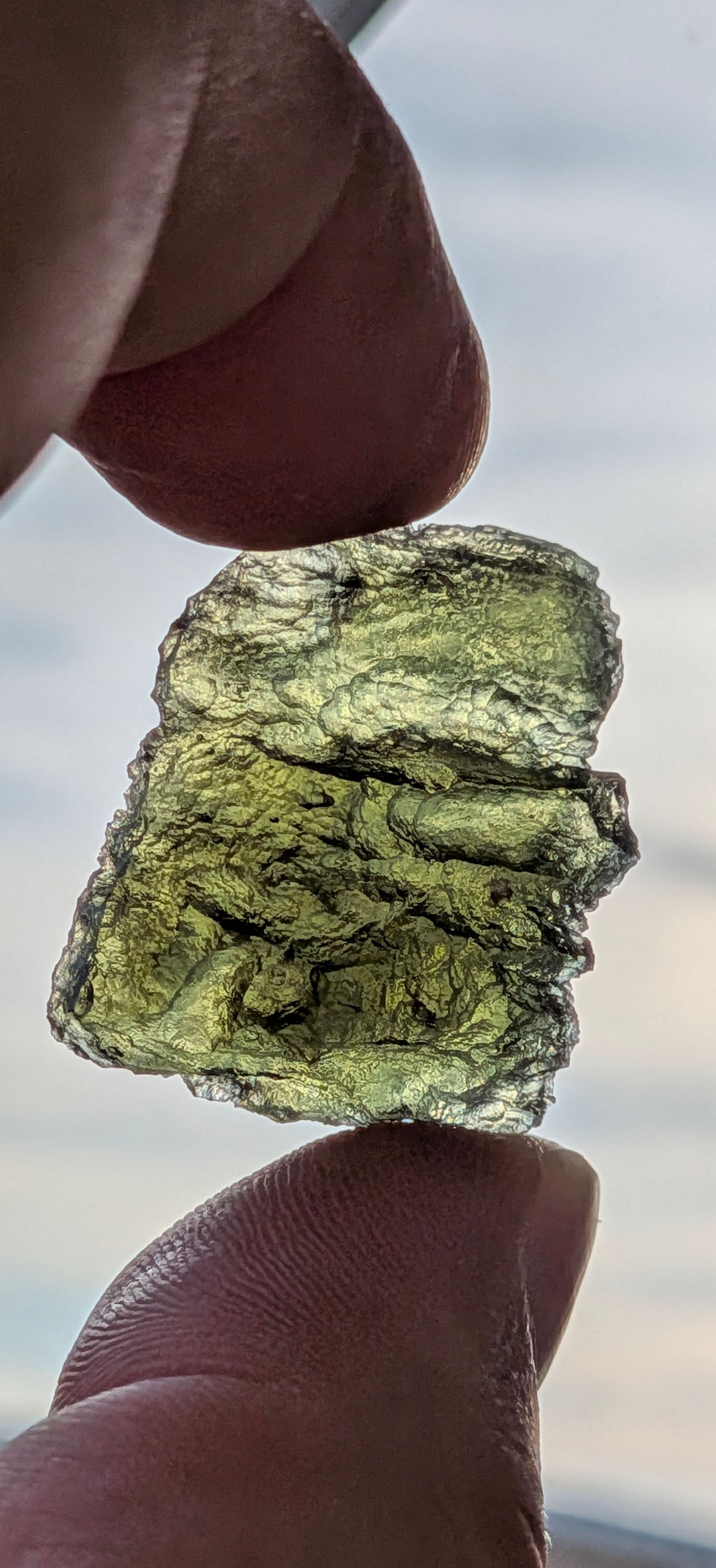 A+ Grade Moldavite From Dolni Chrastany #105 - 7.79g