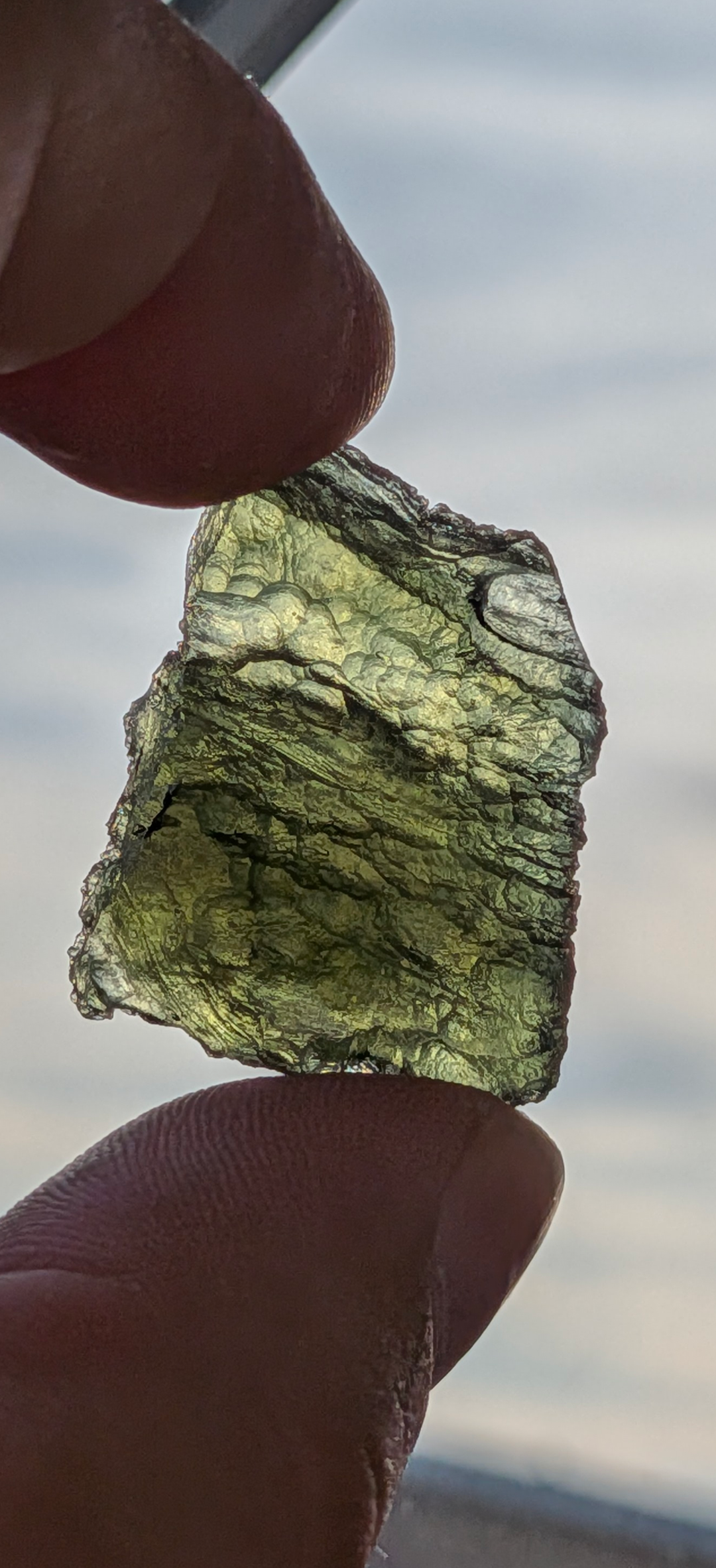 A+ Grade Moldavite From Dolni Chrastany #105 - 7.79g
