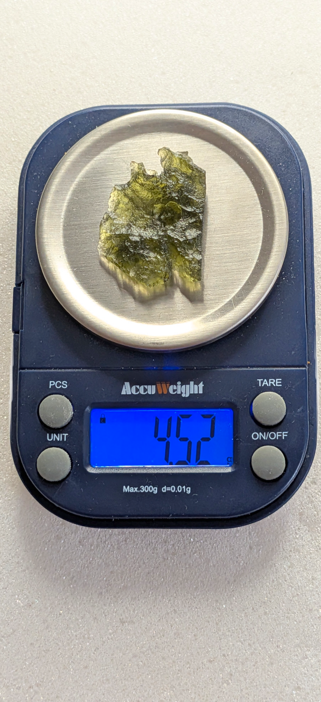 A+ Grade Moldavite From Dolni Chrastany #106 - 4.52g