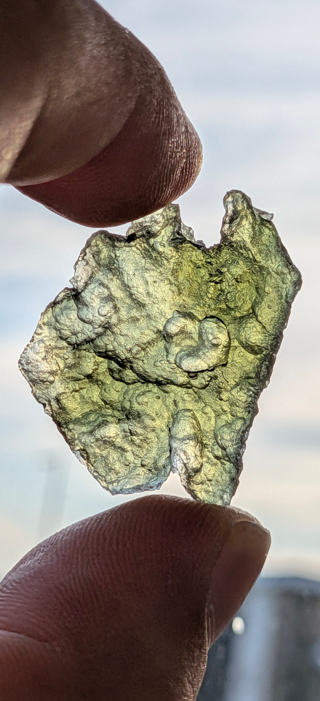 A+ Grade Moldavite From Dolni Chrastany #106 - 4.52g