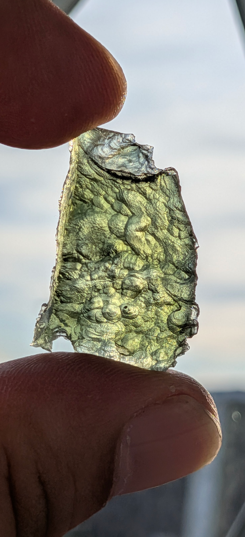 A+ Grade Moldavite From Dolni Chrastany #107 - 4.68g