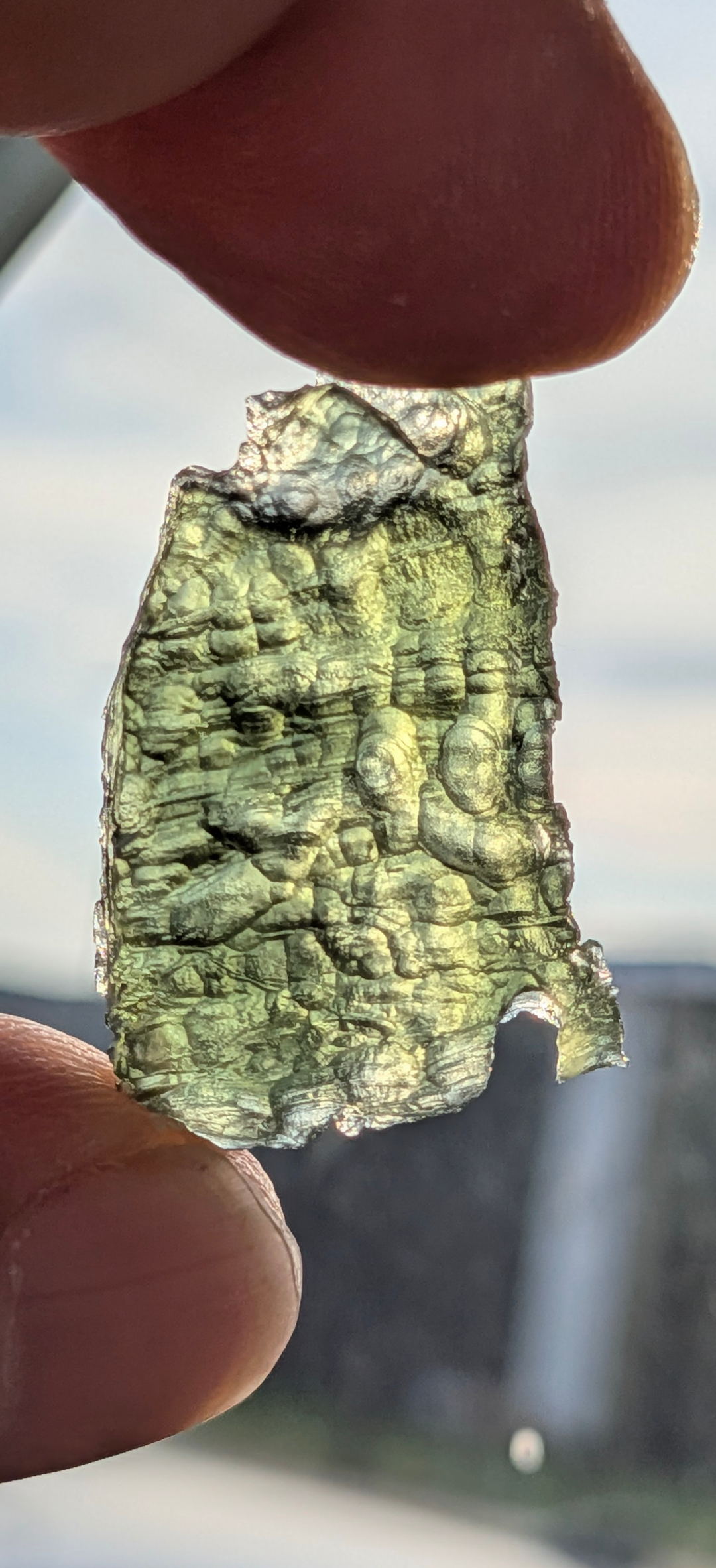 A+ Grade Moldavite From Dolni Chrastany #107 - 4.68g