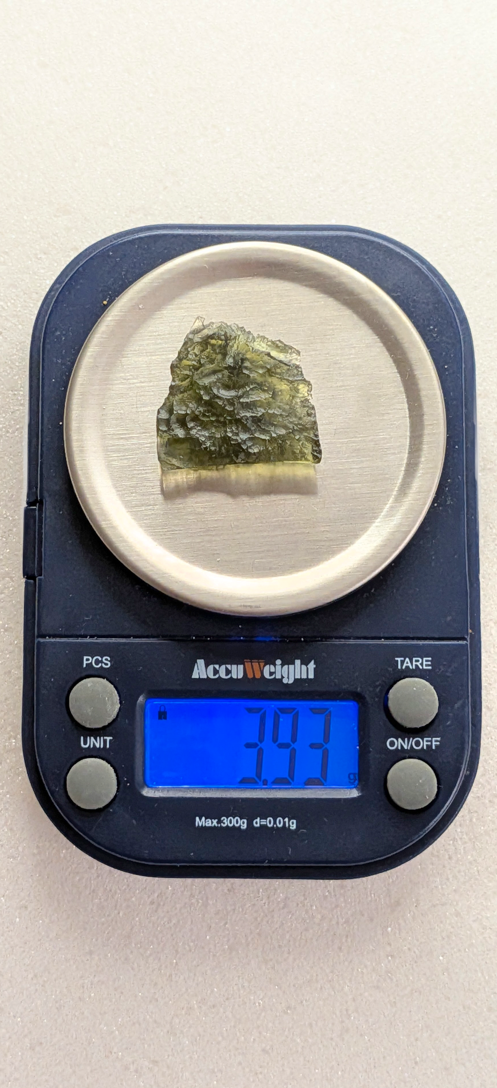 A+ Grade Moldavite From Dolni Chrastany #108 - 3.93g