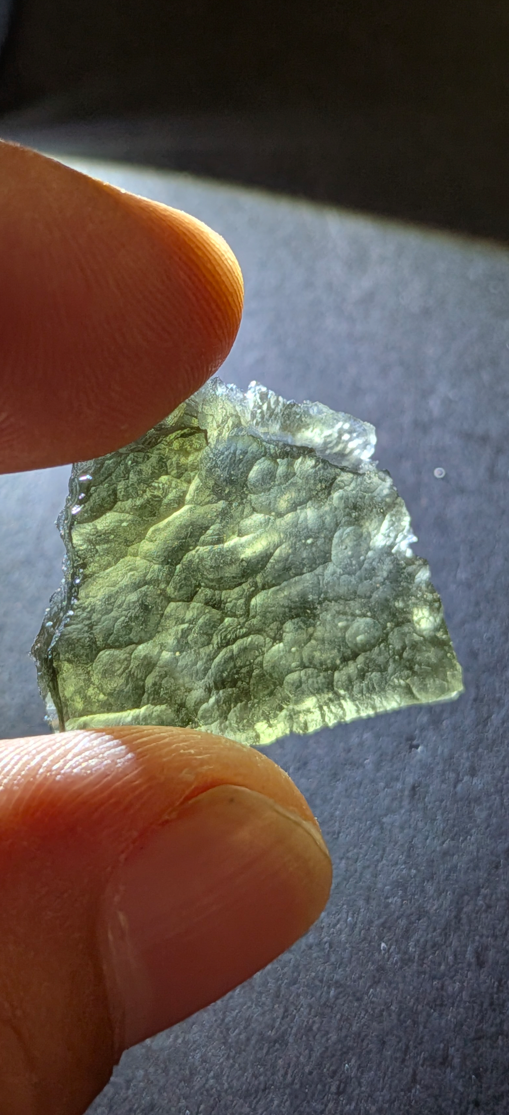 A+ Grade Moldavite From Dolni Chrastany #108 - 3.93g