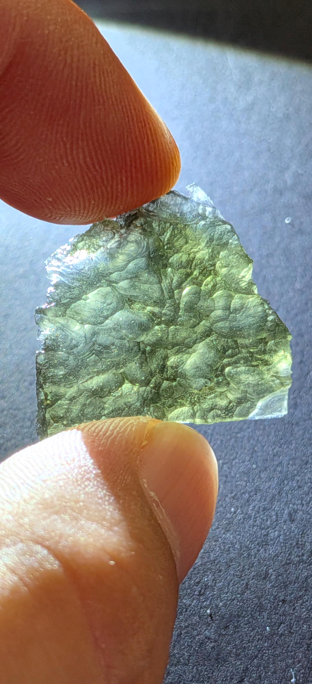 A+ Grade Moldavite From Dolni Chrastany #108 - 3.93g
