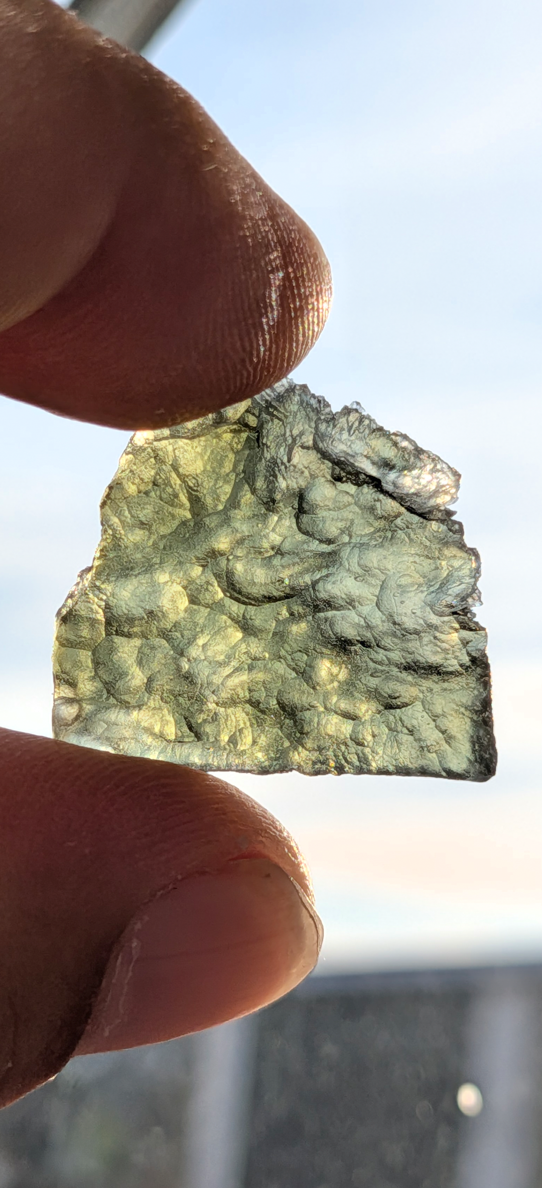 A+ Grade Moldavite From Dolni Chrastany #108 - 3.93g