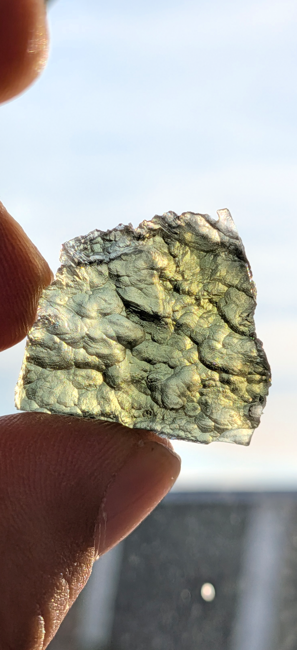 A+ Grade Moldavite From Dolni Chrastany #108 - 3.93g