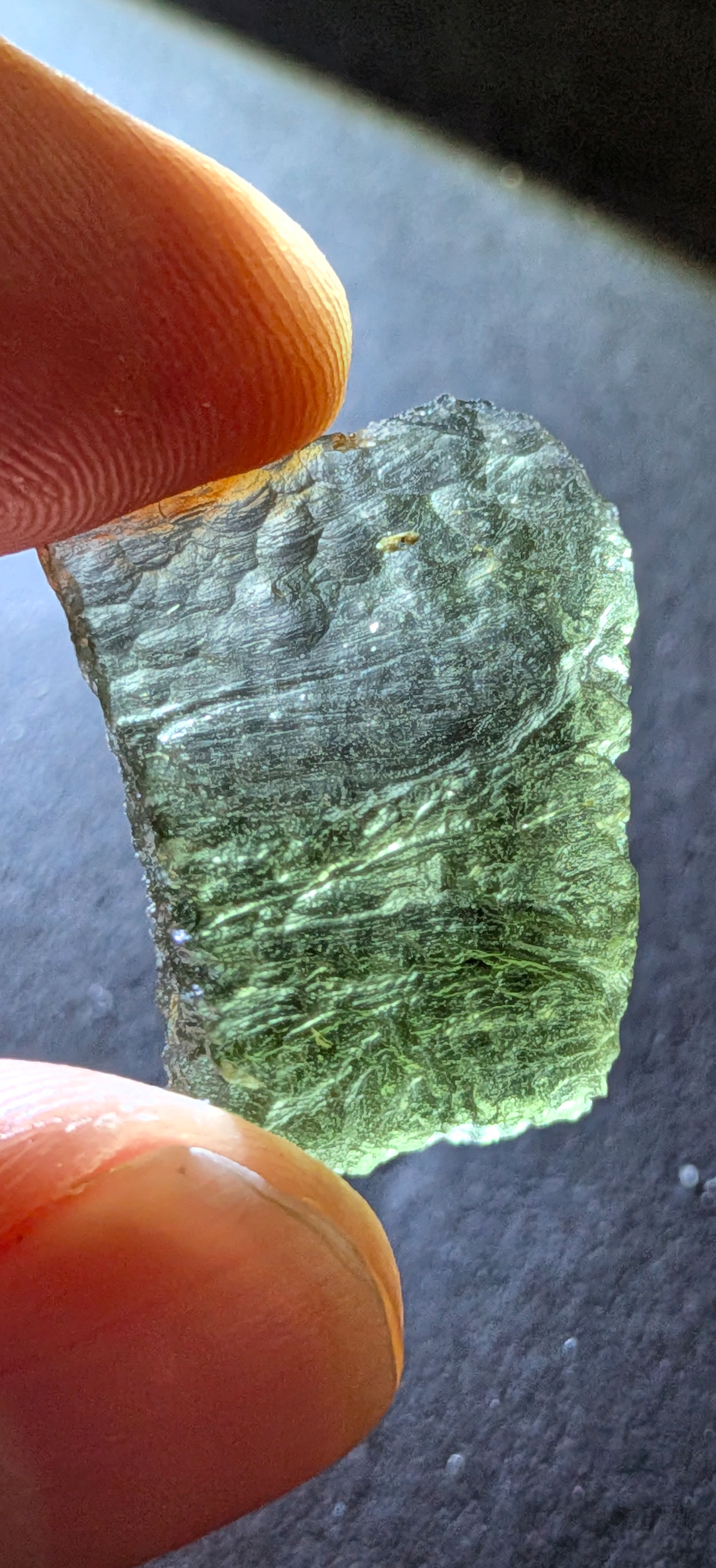 A+ Grade Moldavite From Dolni Chrastany #109 - 4.33g