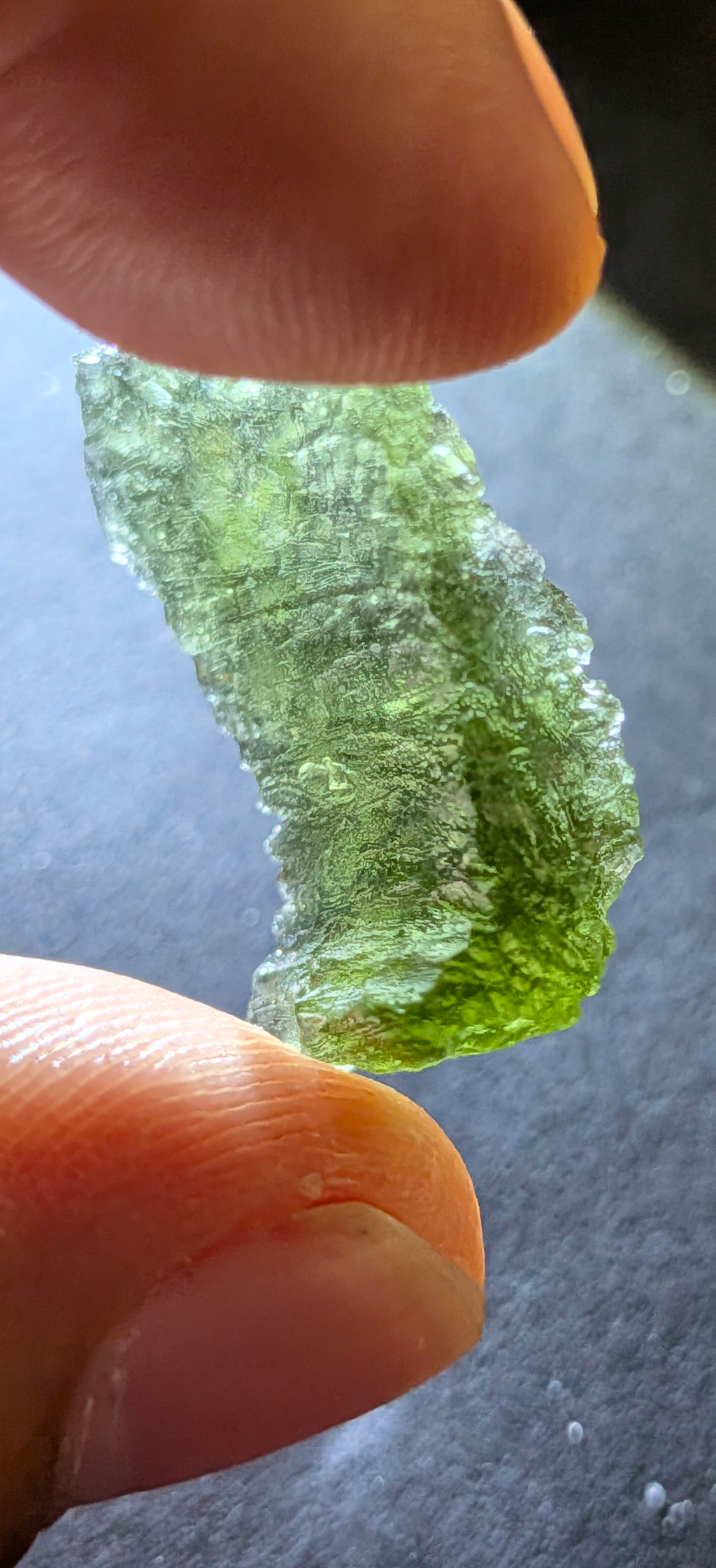 A+ Grade Moldavite From Dolni Chrastany #109 - 4.33g