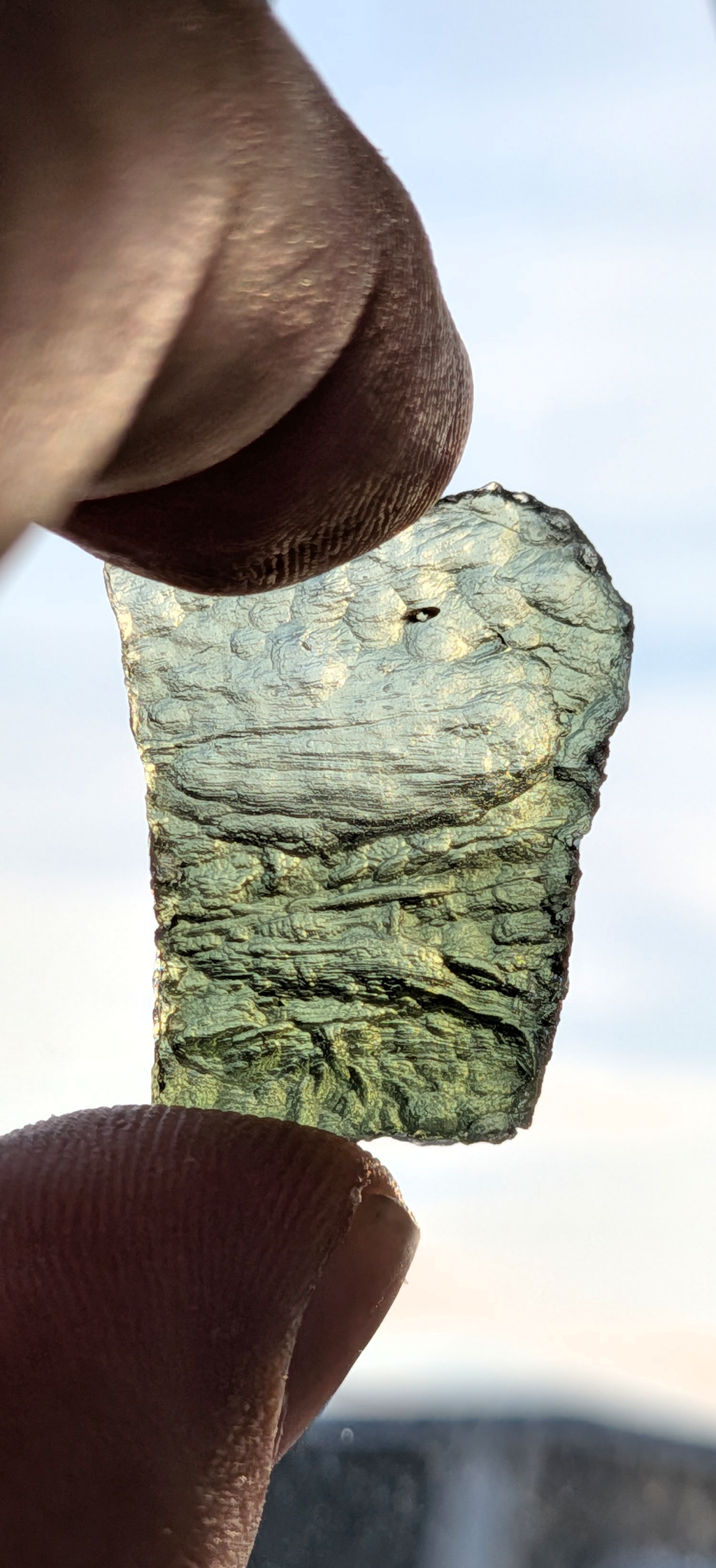A+ Grade Moldavite From Dolni Chrastany #109 - 4.33g