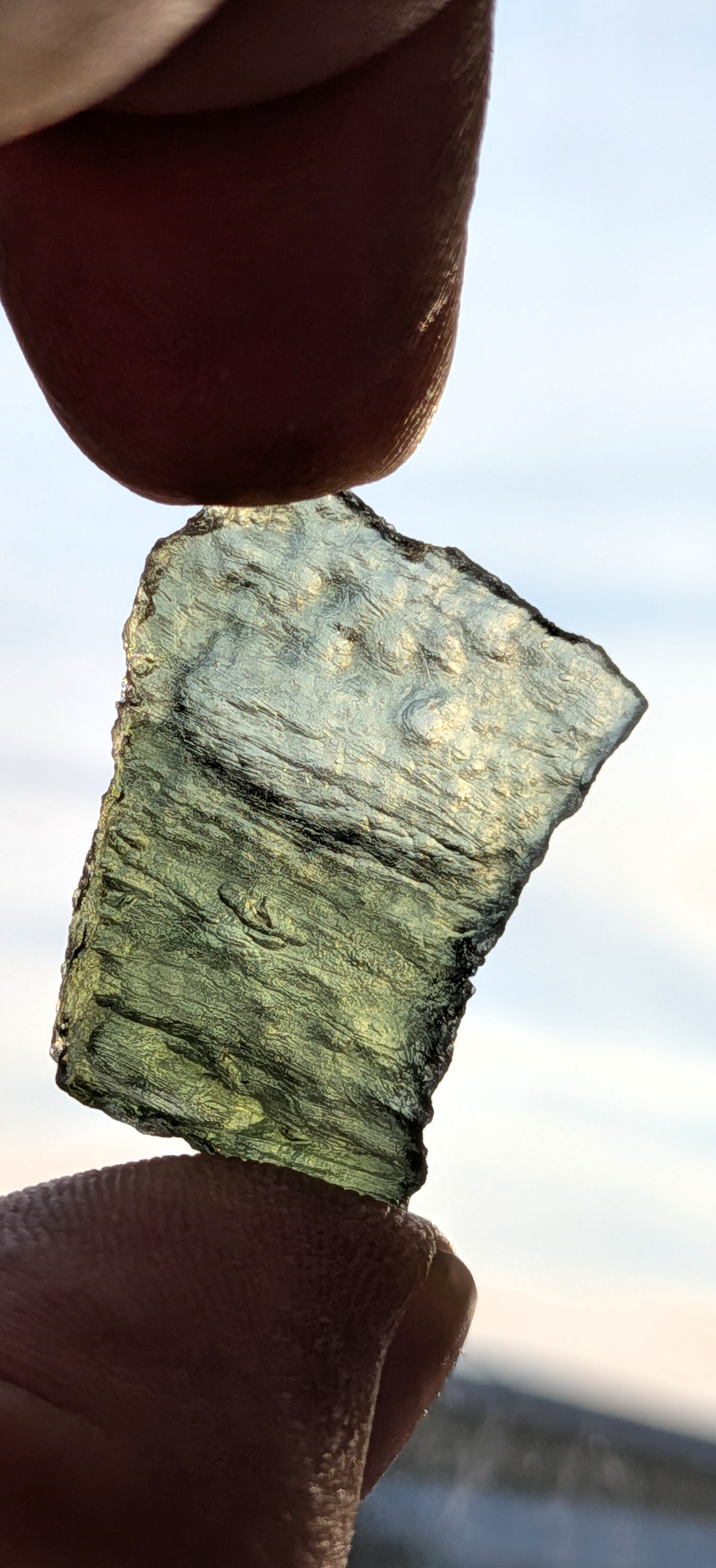 A+ Grade Moldavite From Dolni Chrastany #109 - 4.33g