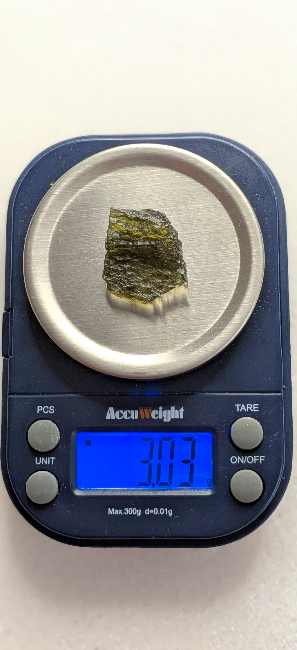 A+ Grade Moldavite From Dolni Chrastany #110 - 3.03g