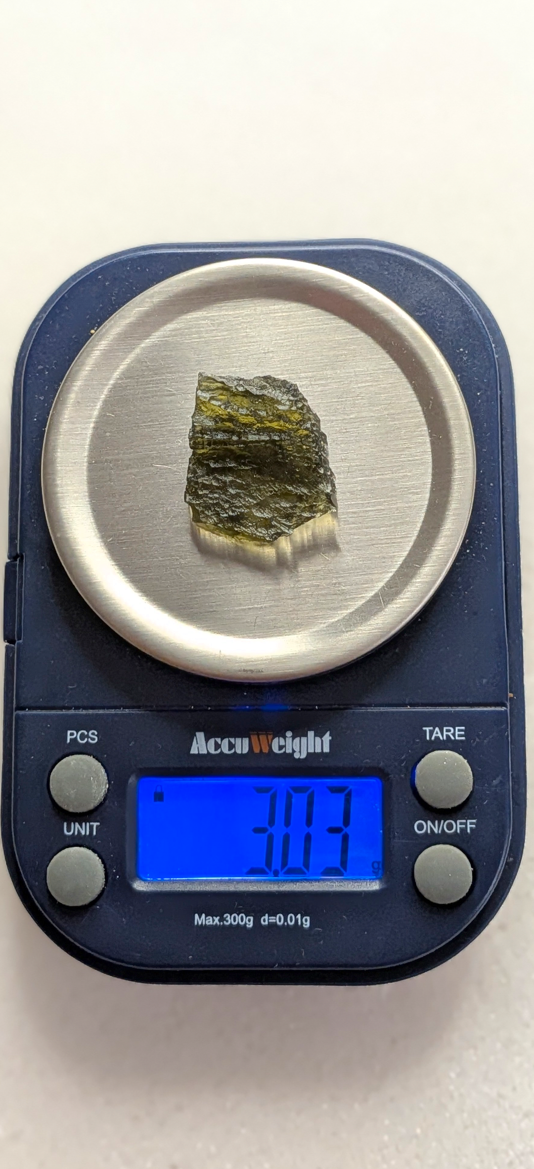 A+ Grade Moldavite From Dolni Chrastany #110 - 3.03g