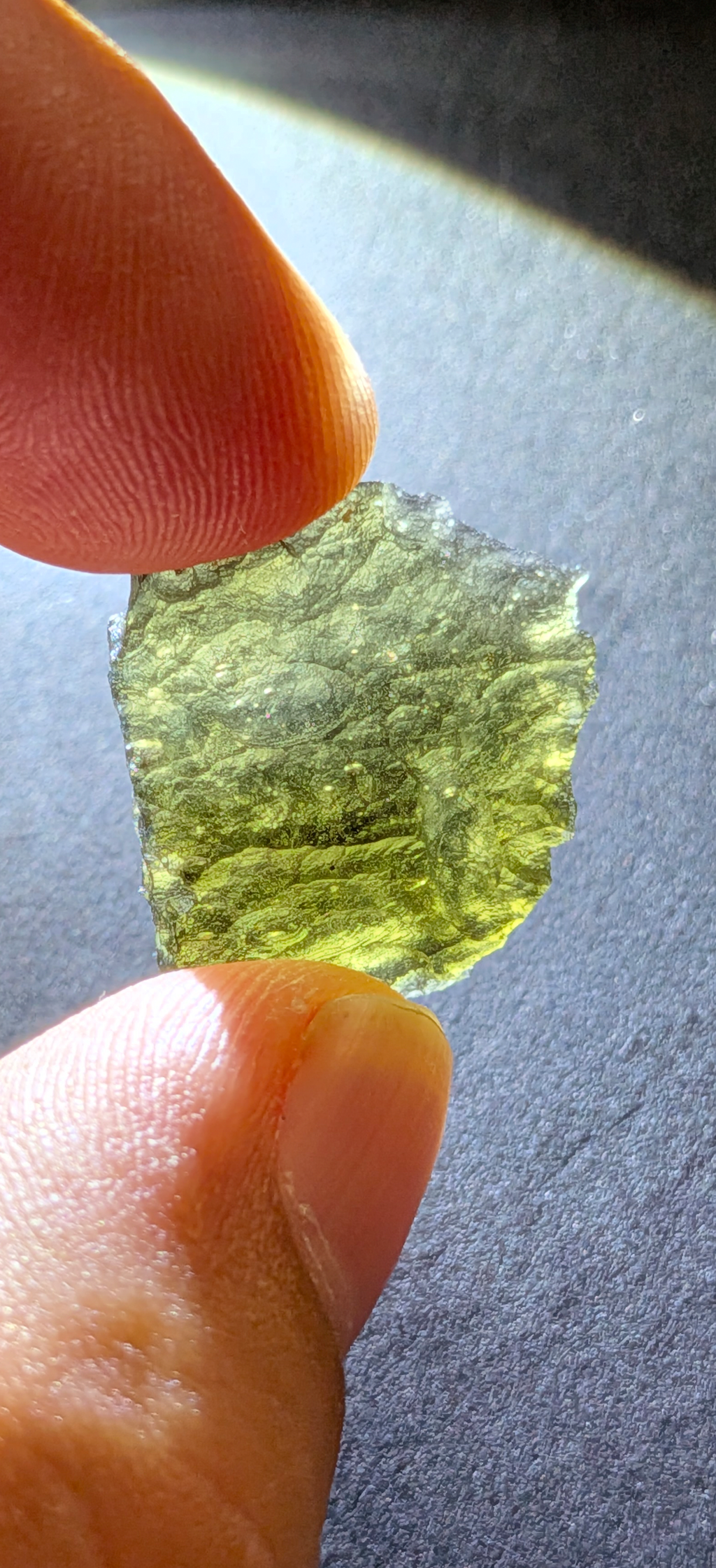 A+ Grade Moldavite From Dolni Chrastany #110 - 3.03g