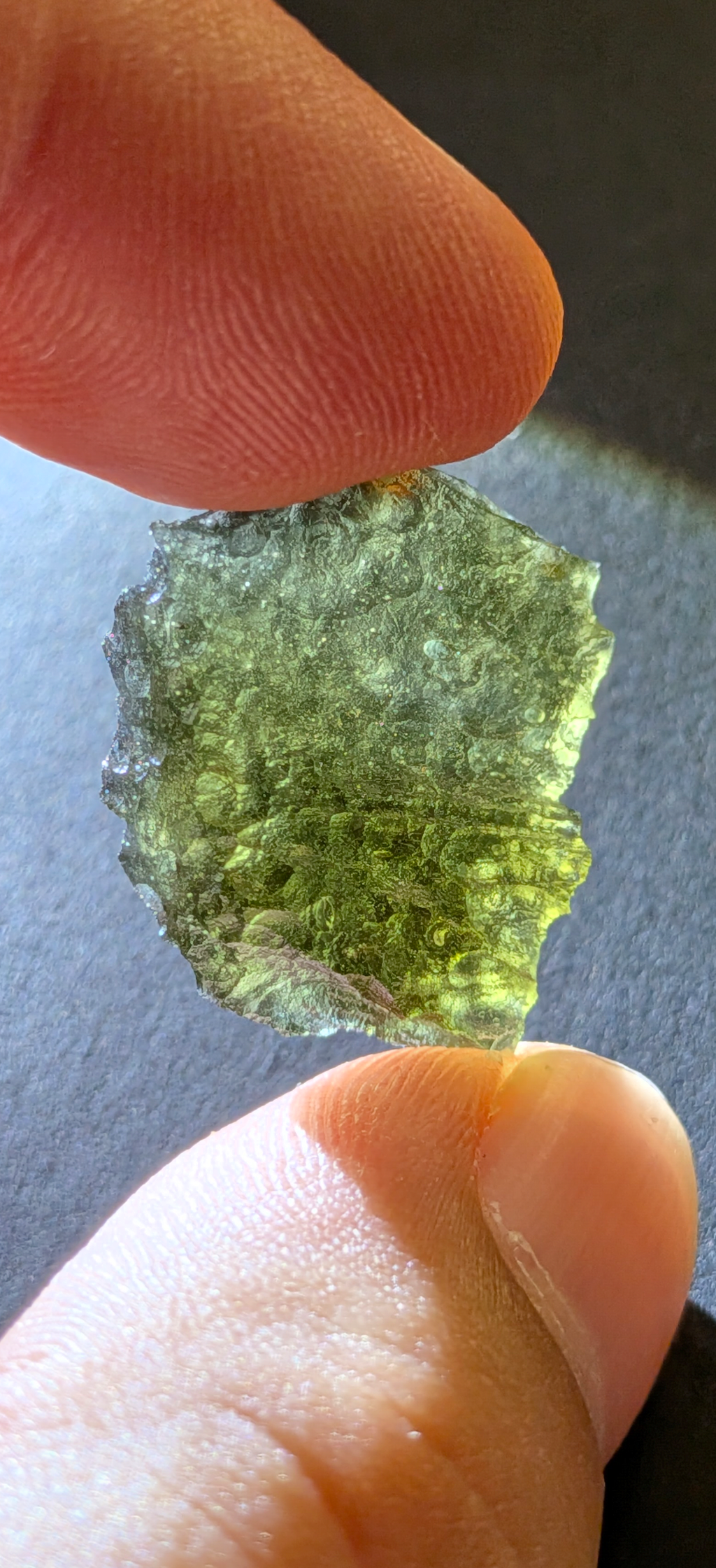 A+ Grade Moldavite From Dolni Chrastany #110 - 3.03g